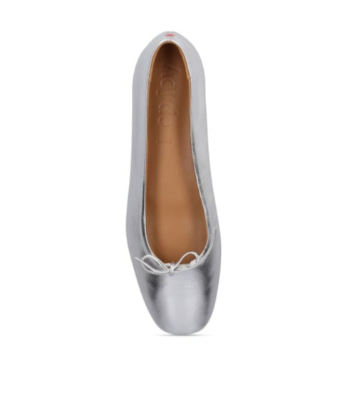 AEYDE FRONT LACE UP BALLET SHOES