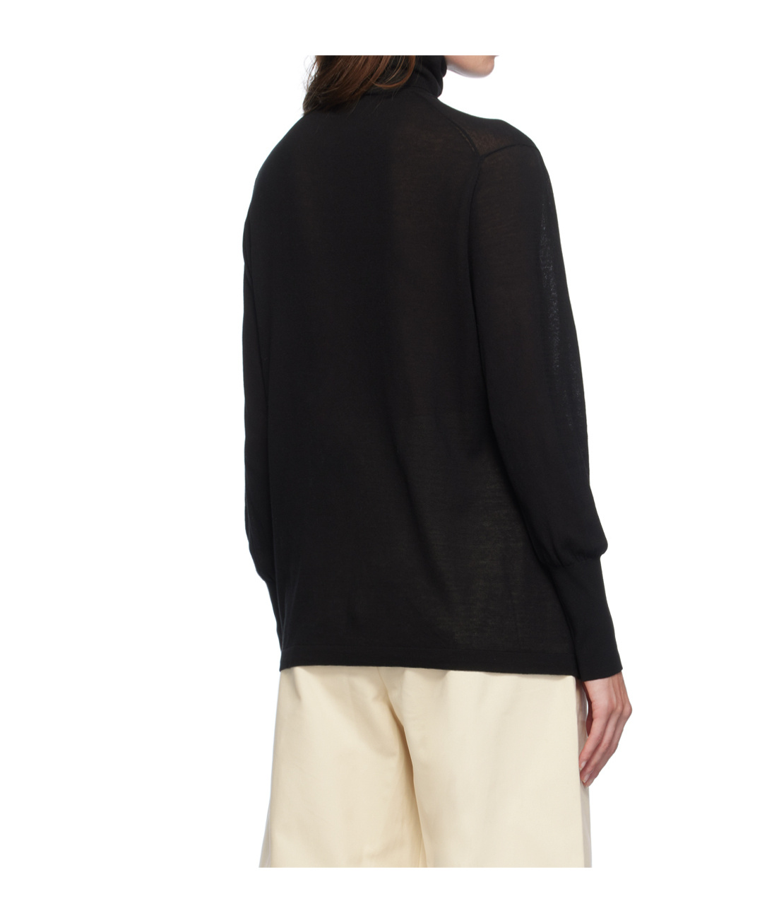 Studio Nicholson Turtleneck Sweater In Black