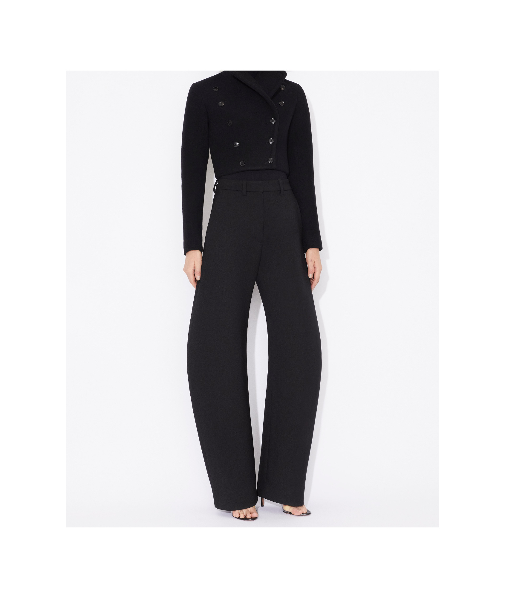 Alaïa Belt-loop Casual Pants In Black