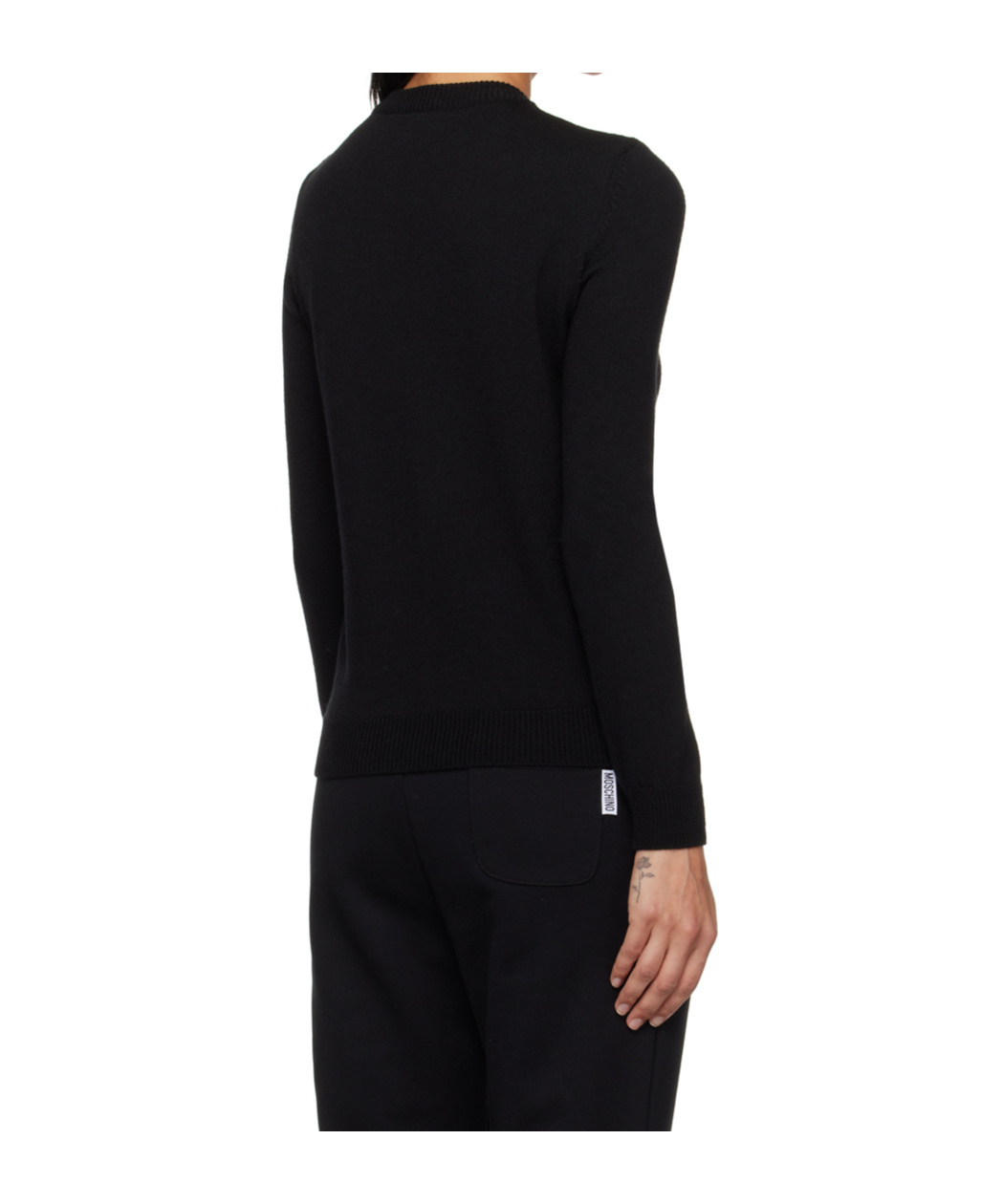 Shop Moschino Cardigan With Patches