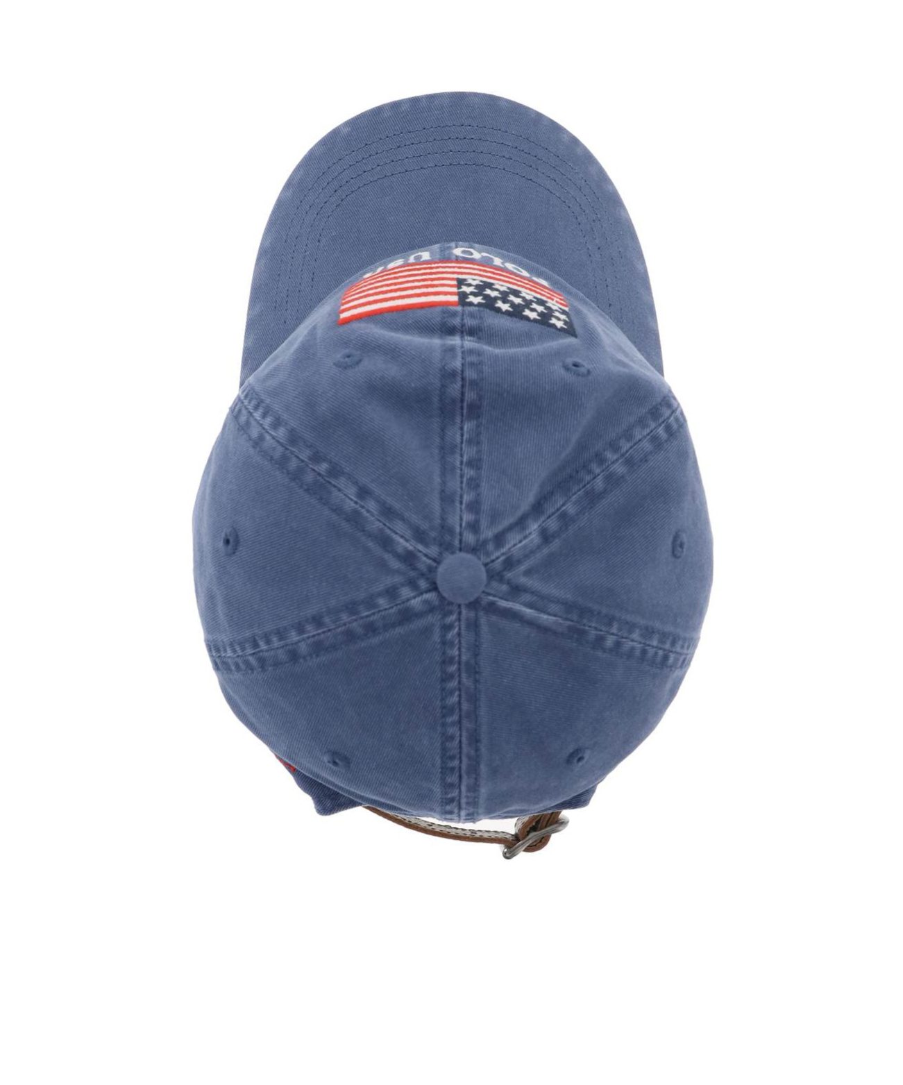 Shop Polo Ralph Lauren The Same Color Ventilation Hole Suture Sunshade Hat In Blue