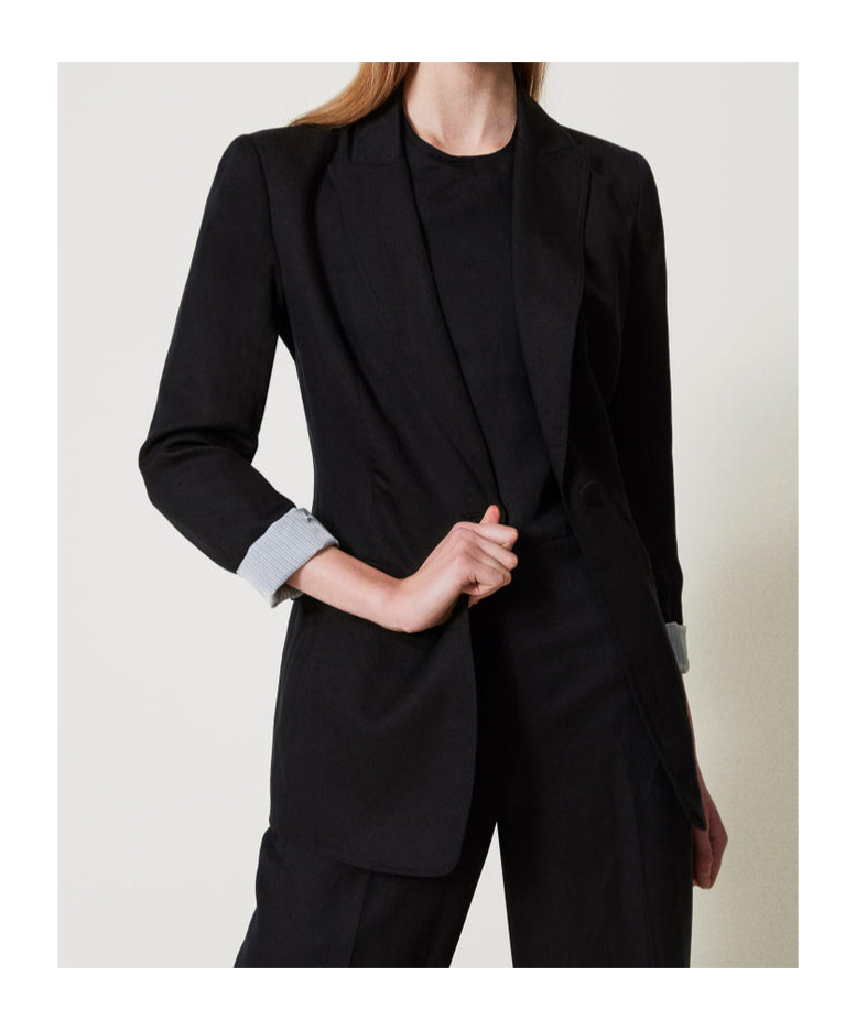 TWINSET SINGLE-BREASTED BLAZER 