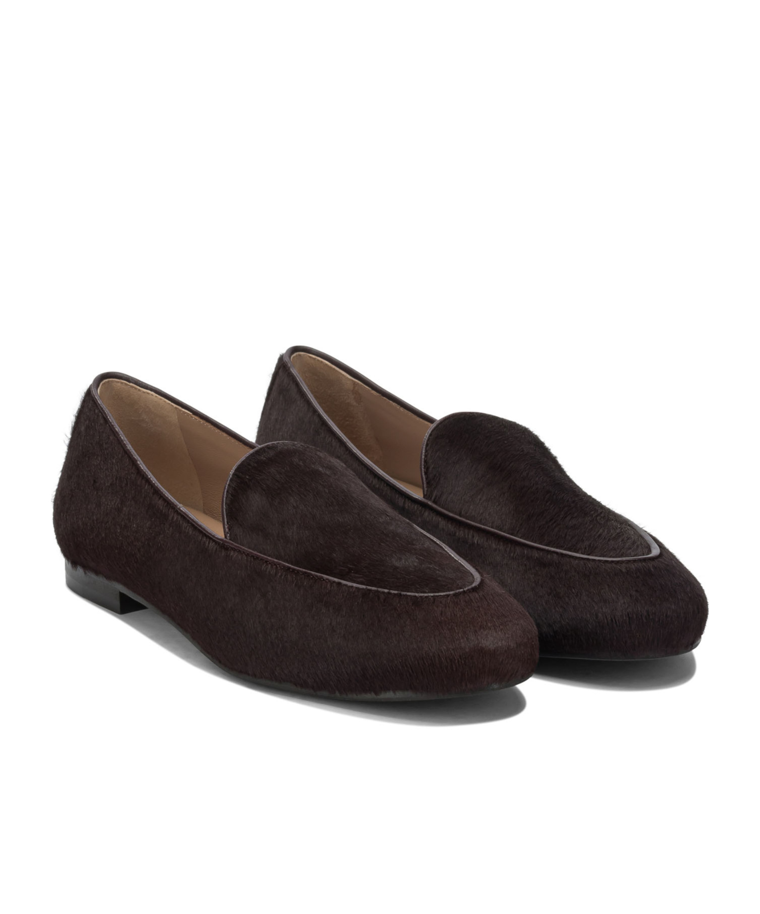 Aquazzura Gauntlet Loafers In Brown