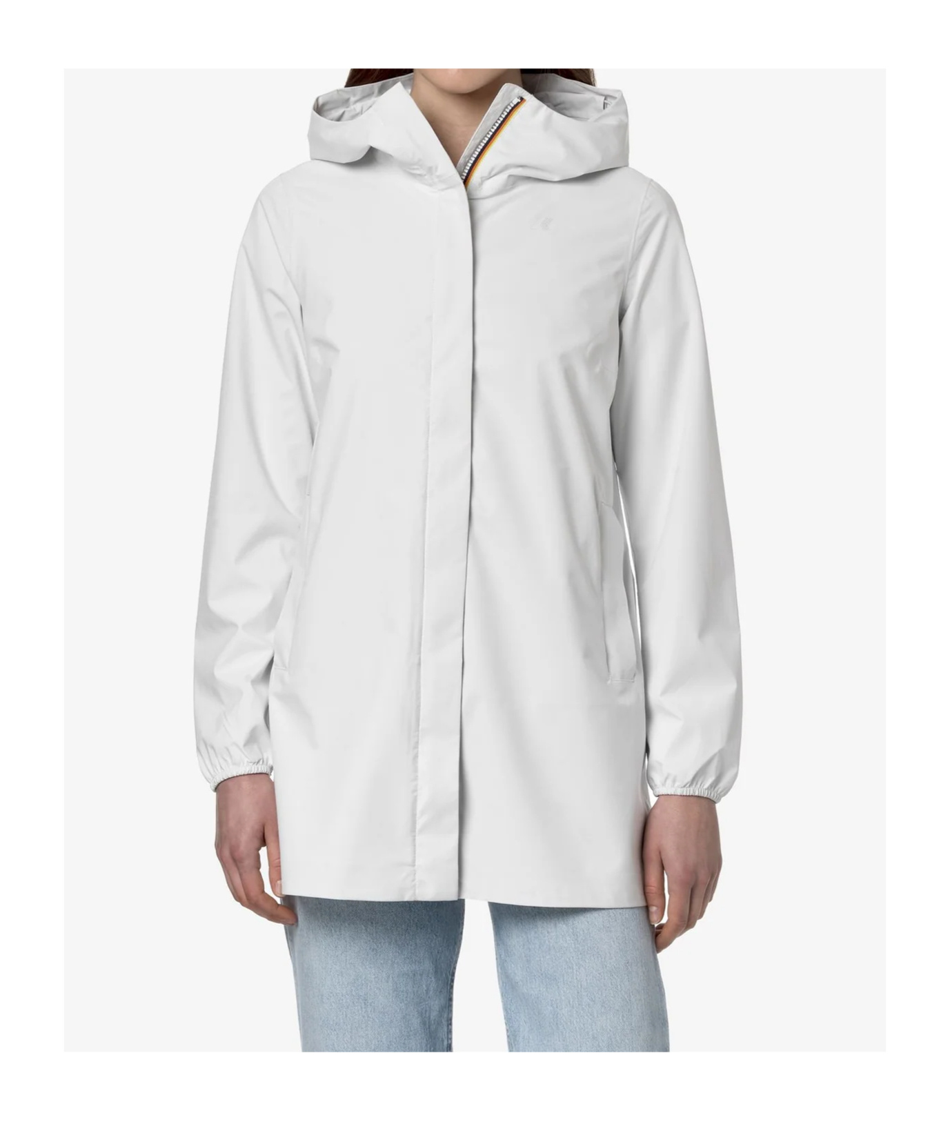 K-way Sophie Hat Casual Jacket In White