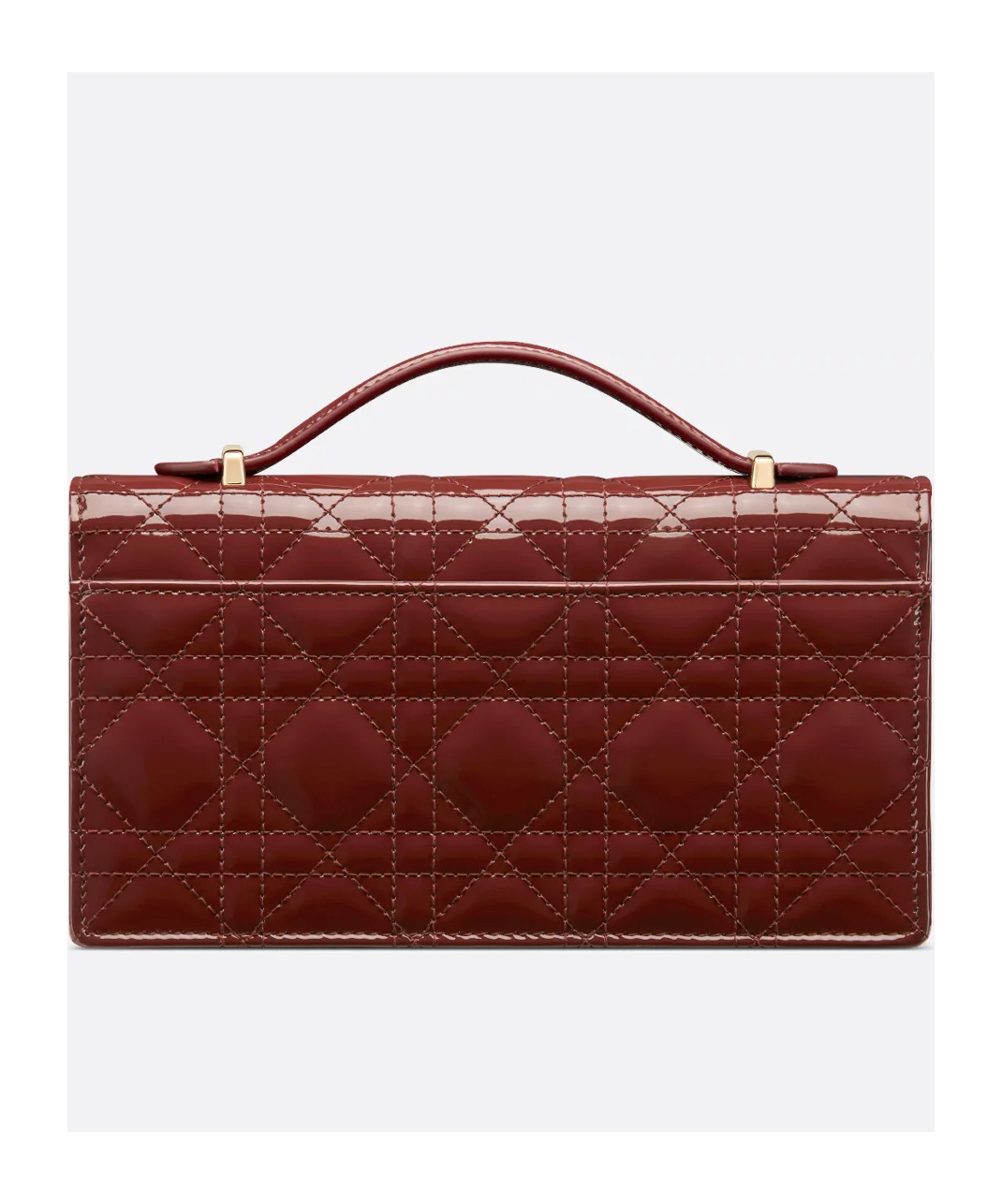 Dior Mini Flap Shoulder Bag In Brown