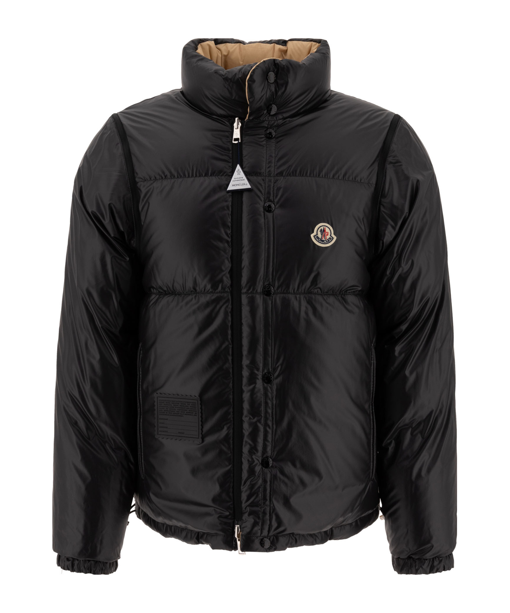 Moncler Verone Reversible Jacket In Nude