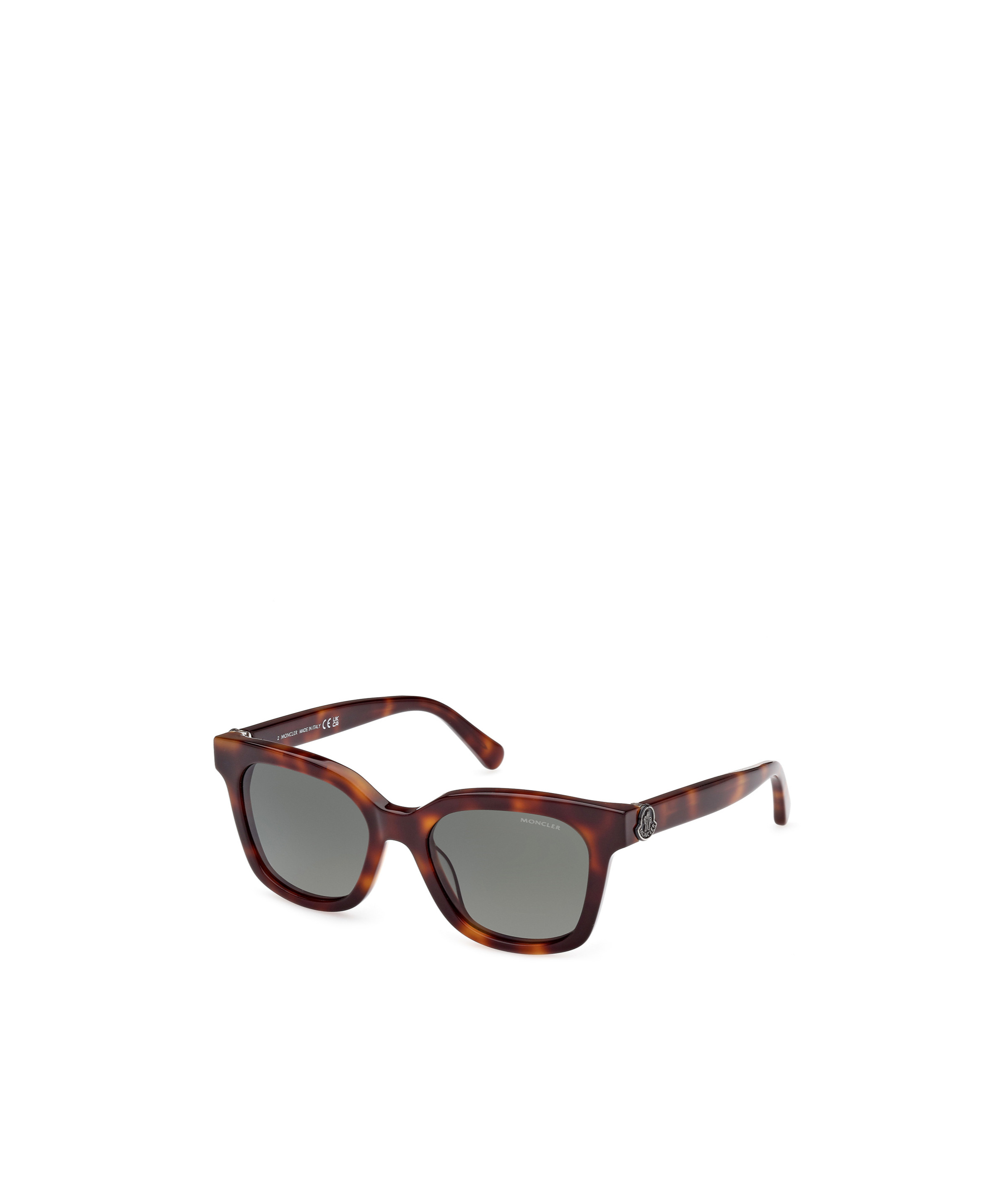 Moncler Rectangular Sunglasses In Gray