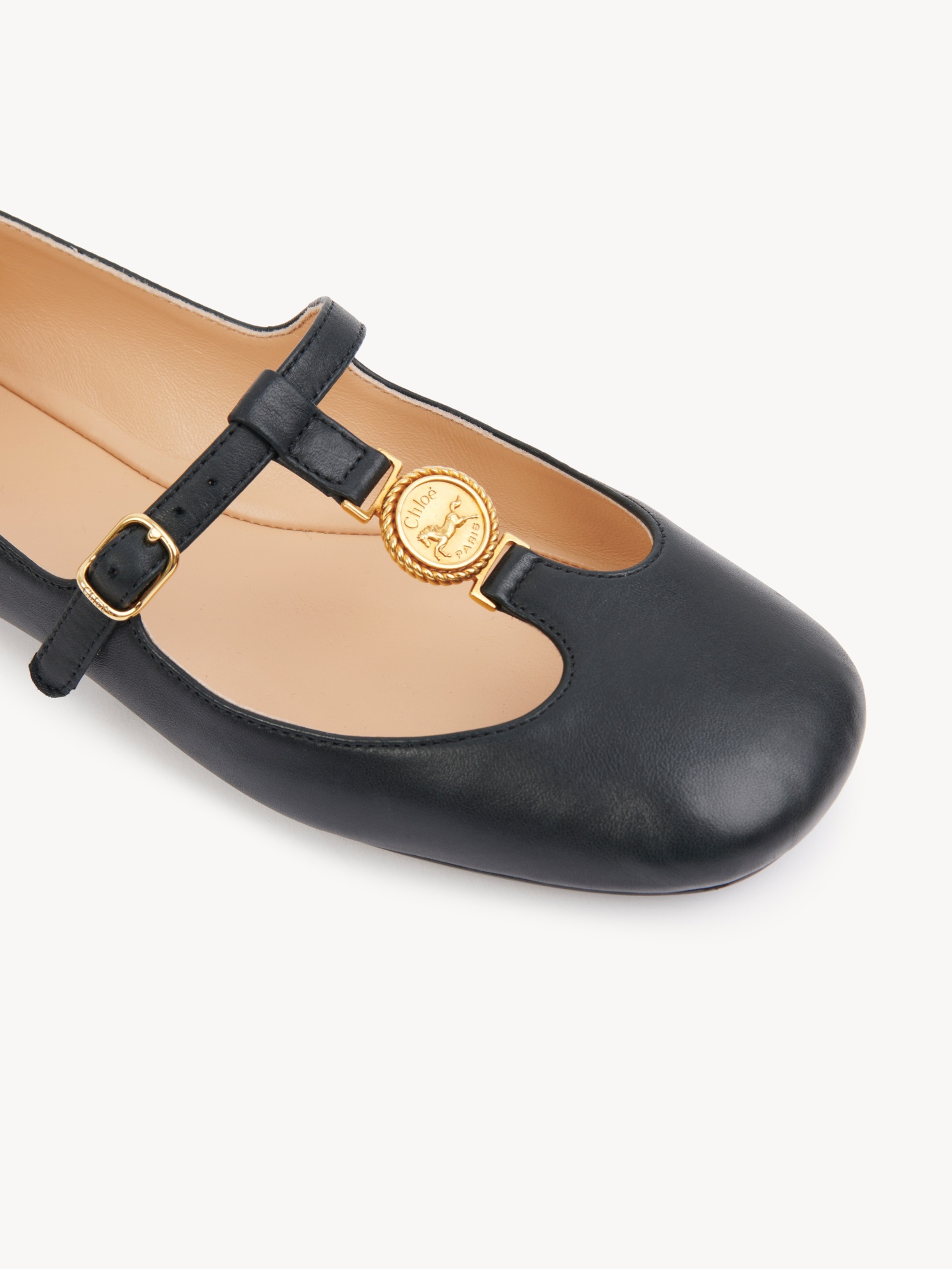 Chloé Leonore Ballet Flats In Black