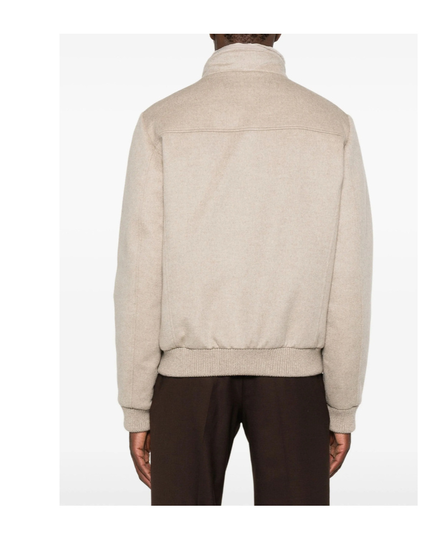 Moorer Cashmere Zip-up Jacket In Multi