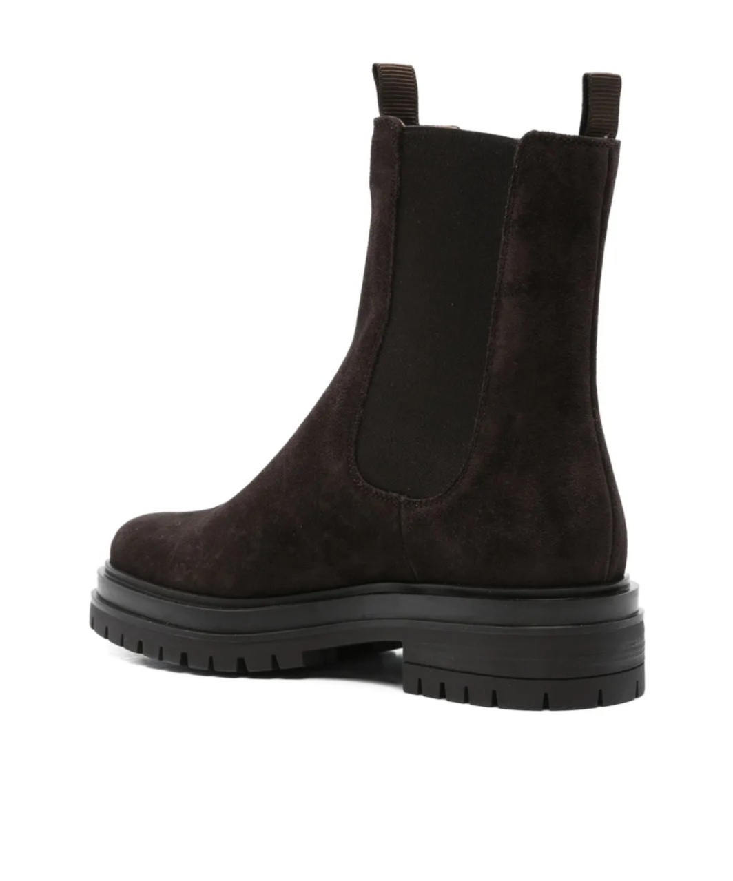 Gianvito Rossi Chester Elastic-panel Boots In Black