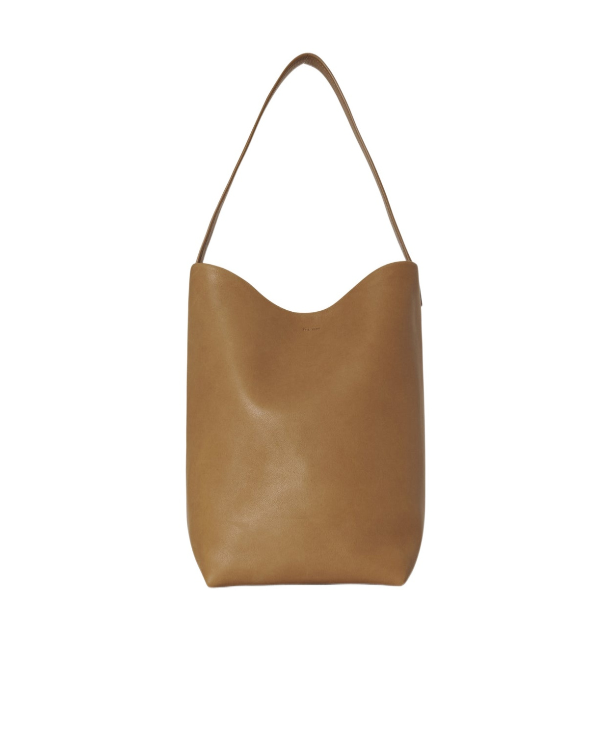 The Row Medium Logo Handbag In Brown
