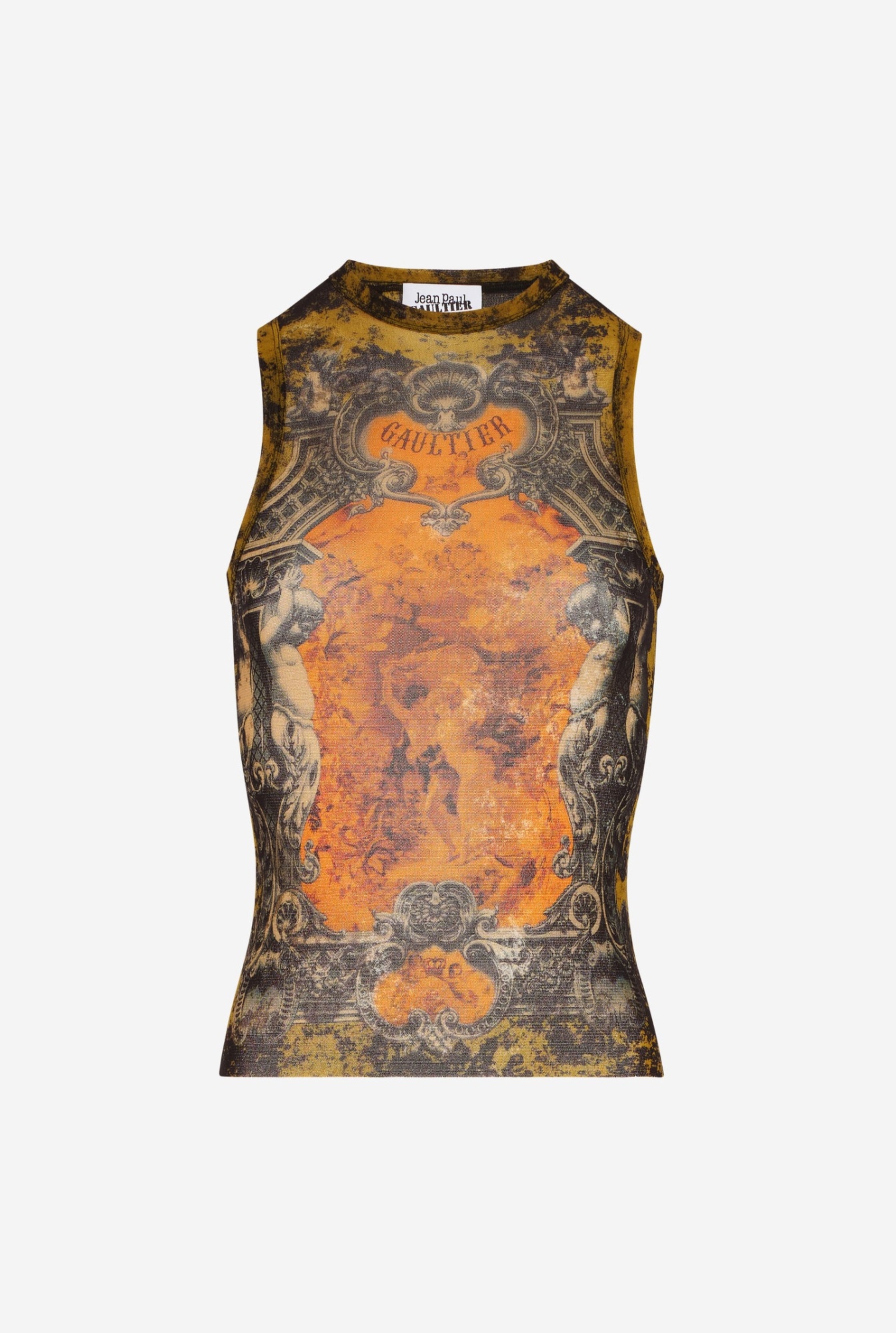 Jean Paul Gaultier The Khaki Médaillon Tank Top