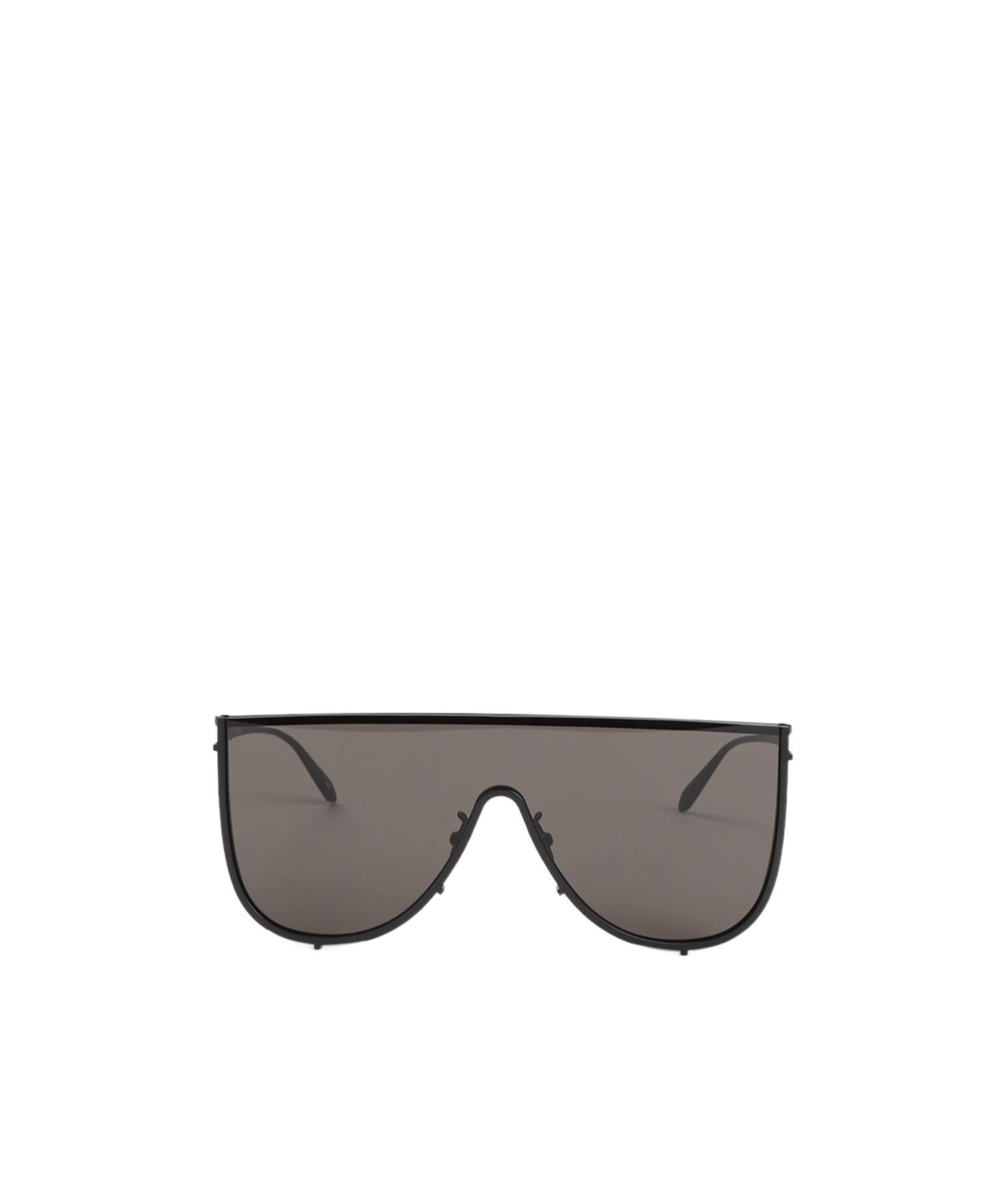 Alaïa Mask-framed Metal Sunglasses In Gray