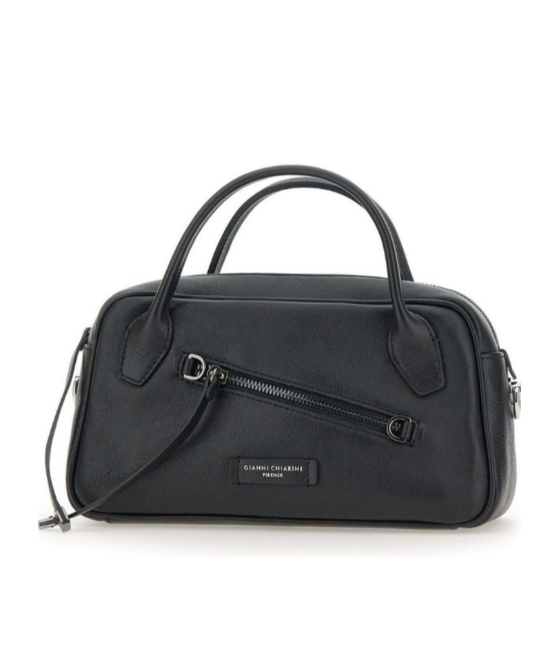 Gianni Chiarini Cindy Top Handle Bag In Black
