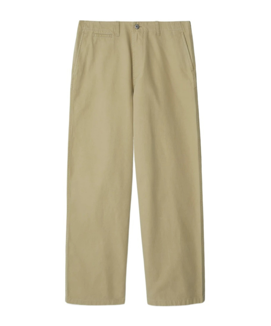 BURBERRY BURBERRY STRAIGHT-LEG MID-RISE CHINOS
