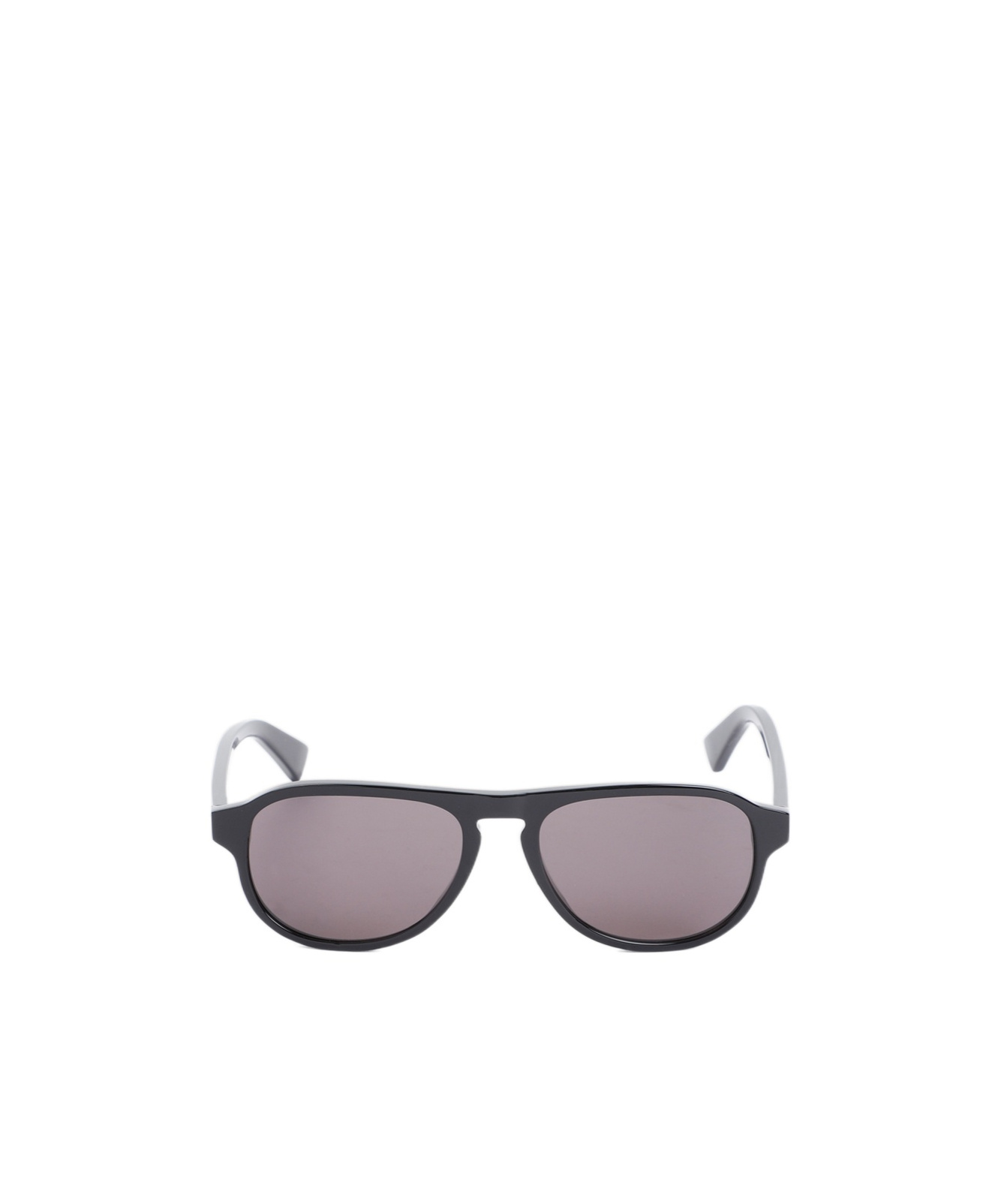 Bottega Veneta Bombe Shield Sunglasses In Gray