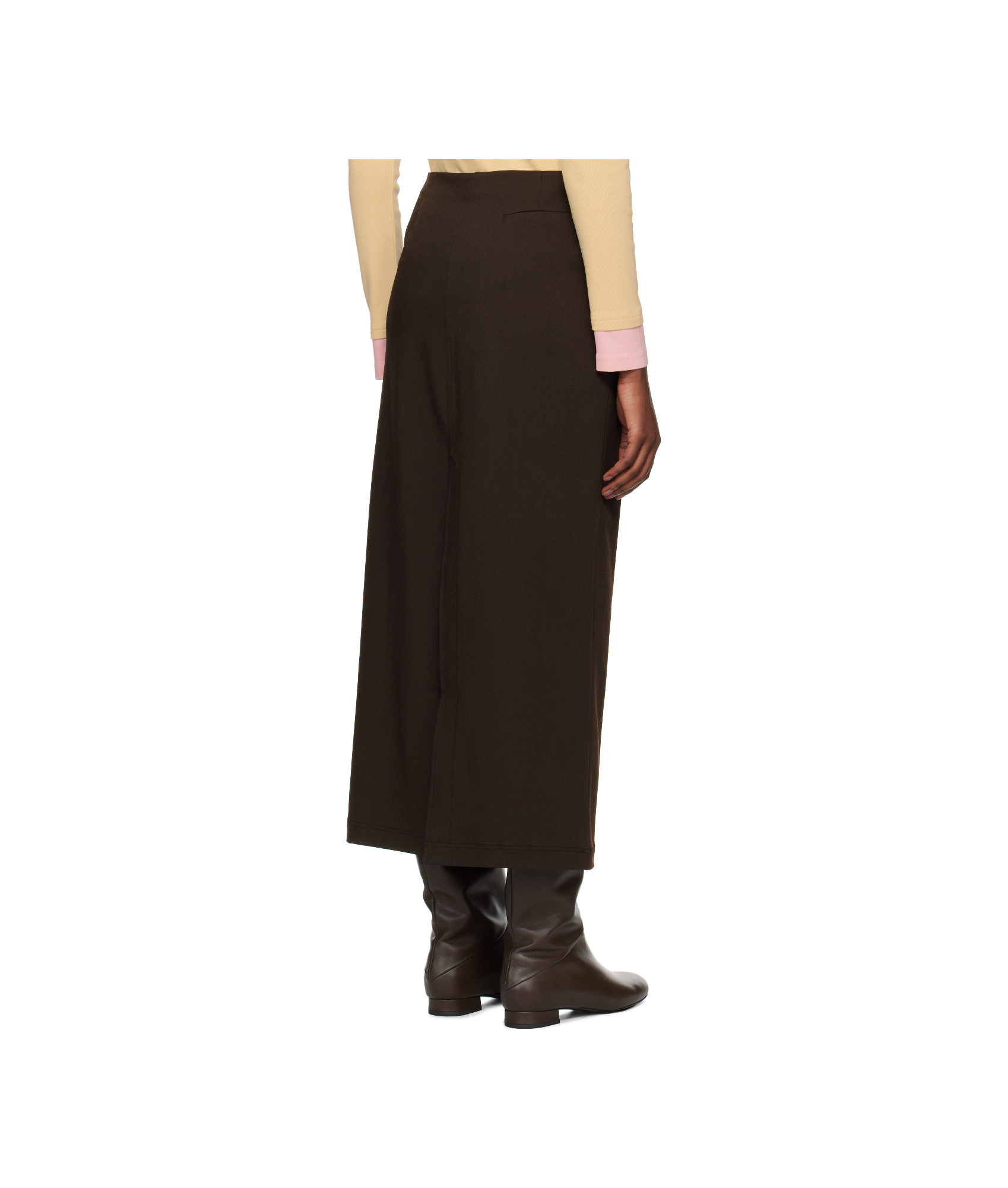 Gimaguas Lizzie Maxi Skirt In Brown