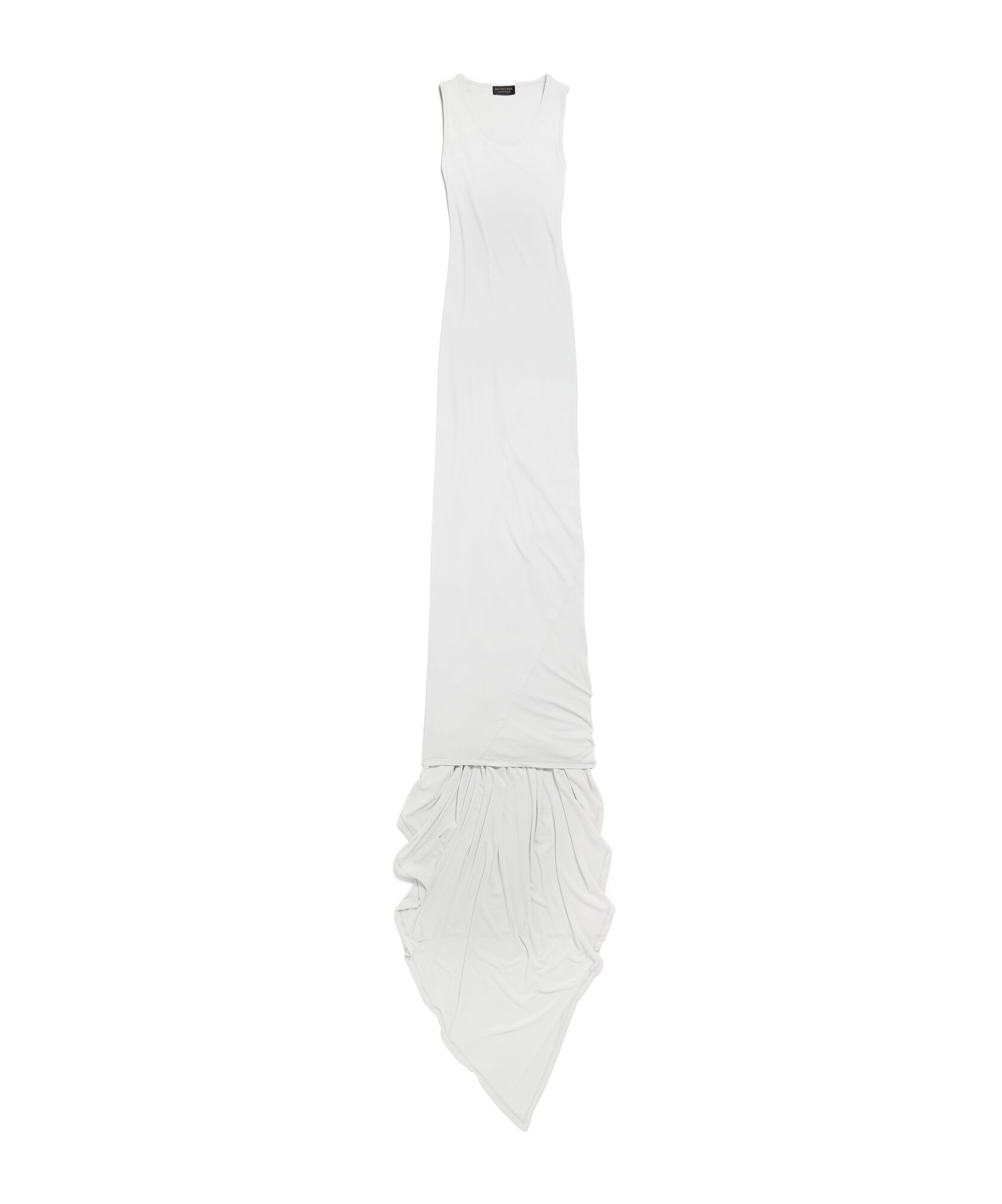 Balenciaga Cb Tank Top Gown In White