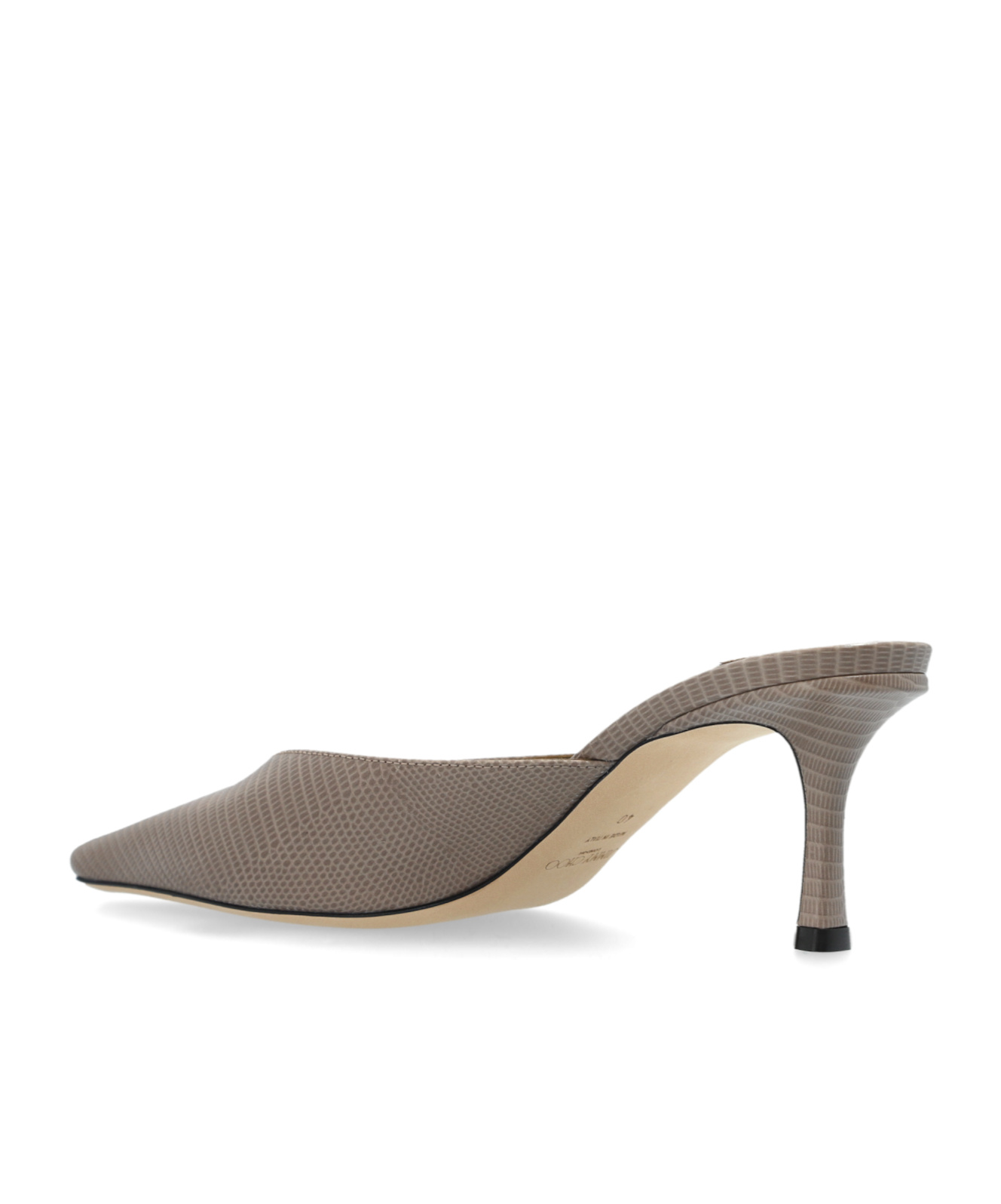 Jimmy Choo Square Toe High Heel Sandals In Green