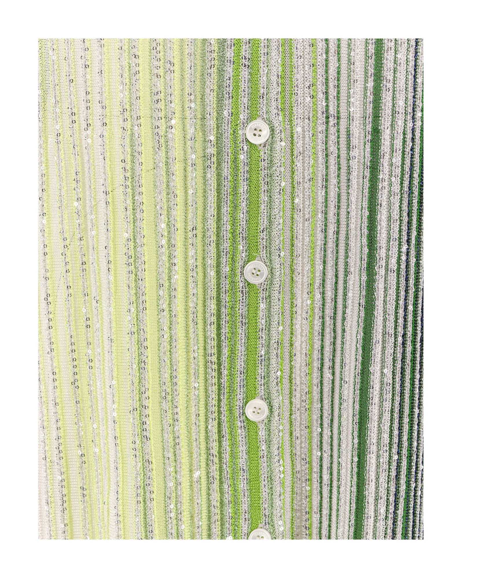 Missoni Striped Sequin Knitwear Cardigan In Multicolor