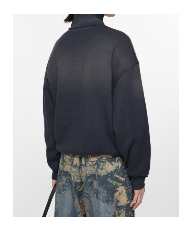Acne Studios Long-sleeved Sweater In Black