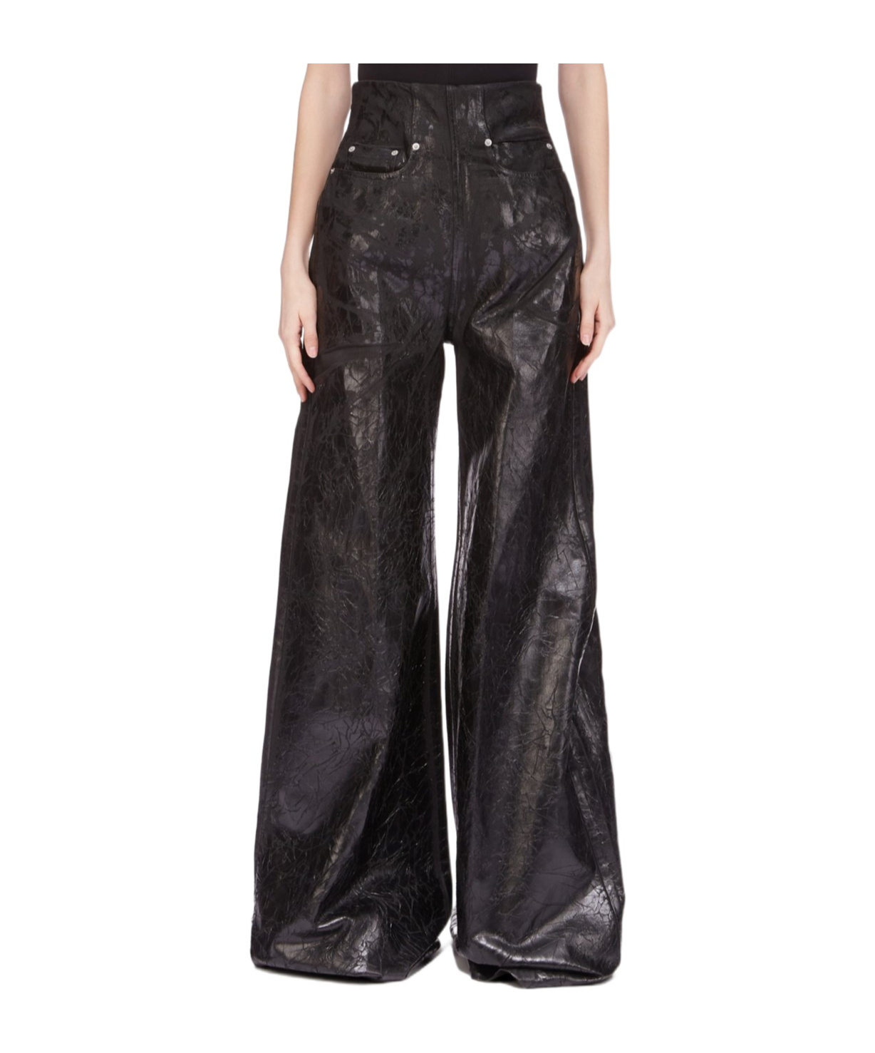 Rick Owens Drkshdw Bolan Bootcut Denim Jeans In Black