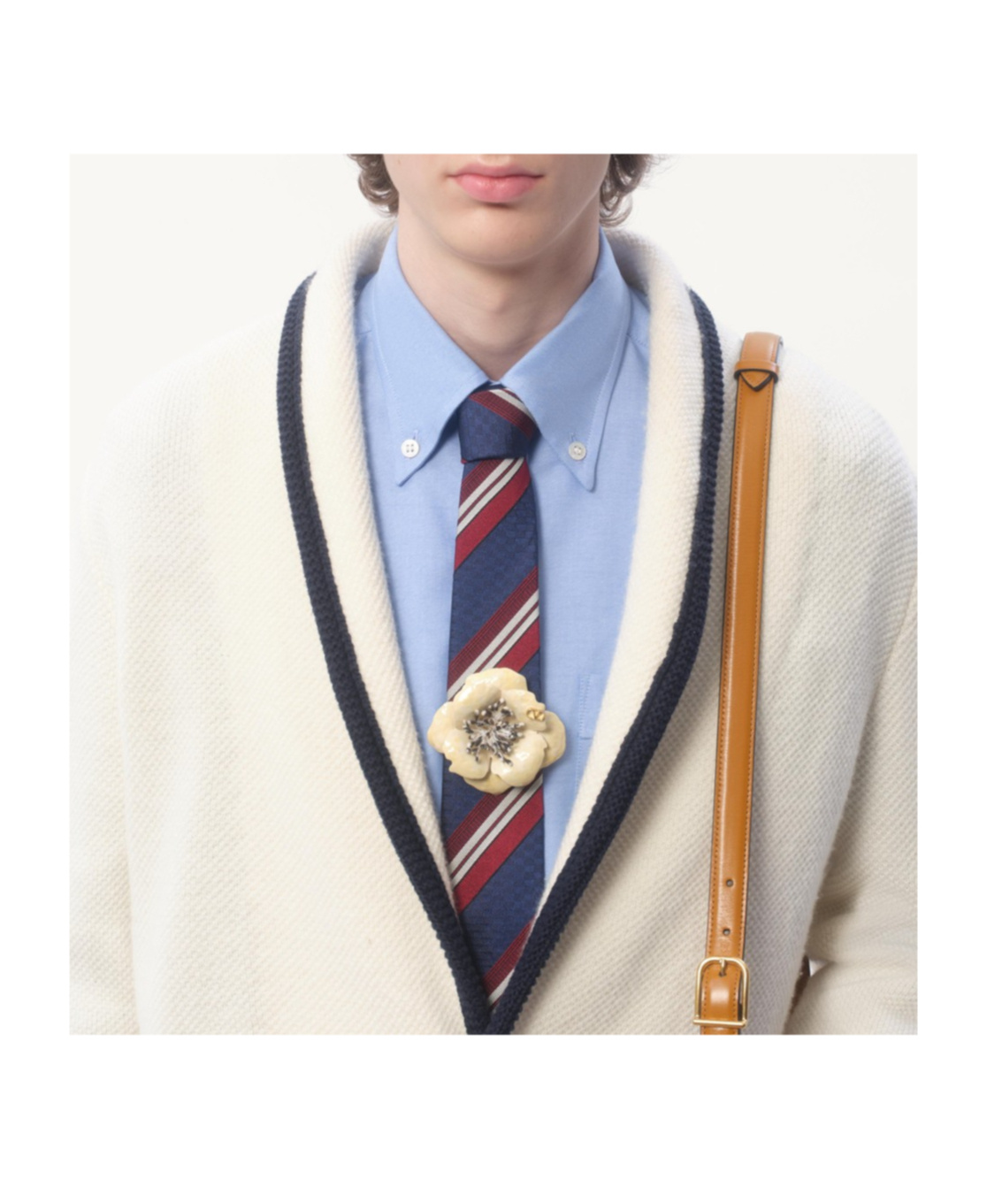 Valentino Men's Cotton And Wool Jacket In White