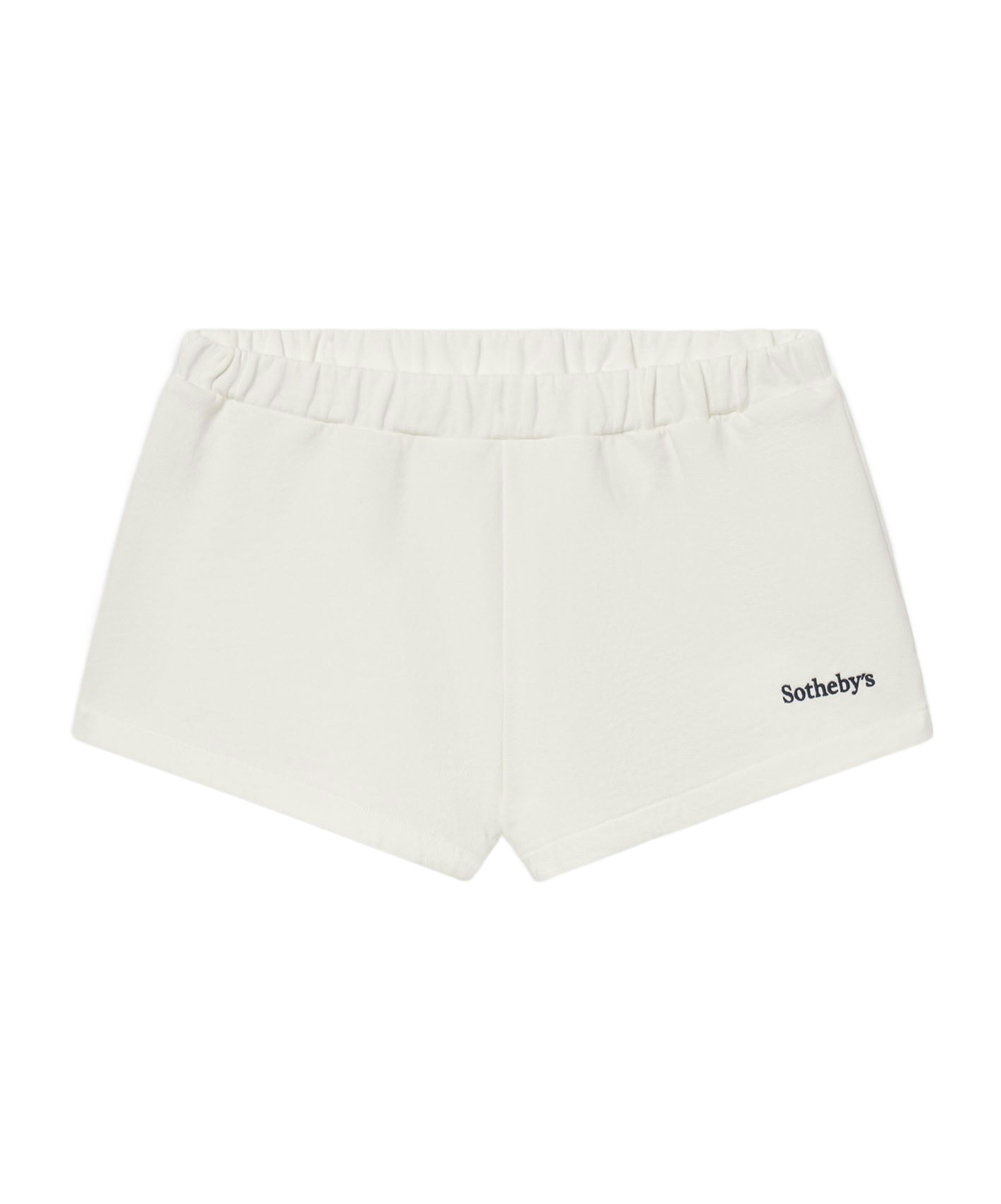 Frame Embroidered-detail Cotton Shorts In White