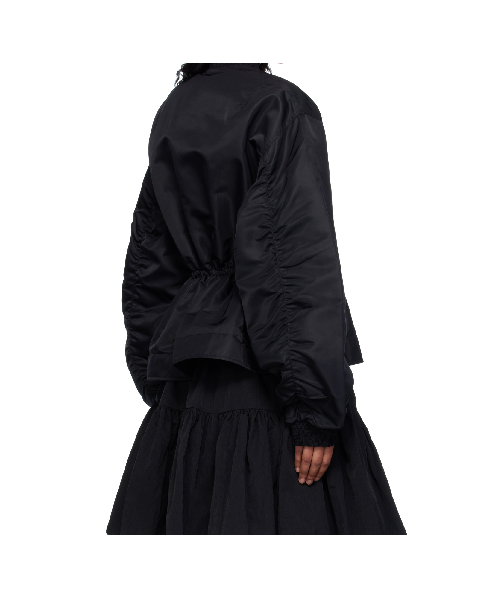 Cecilie Bahnsen Bomber Jacket In Black