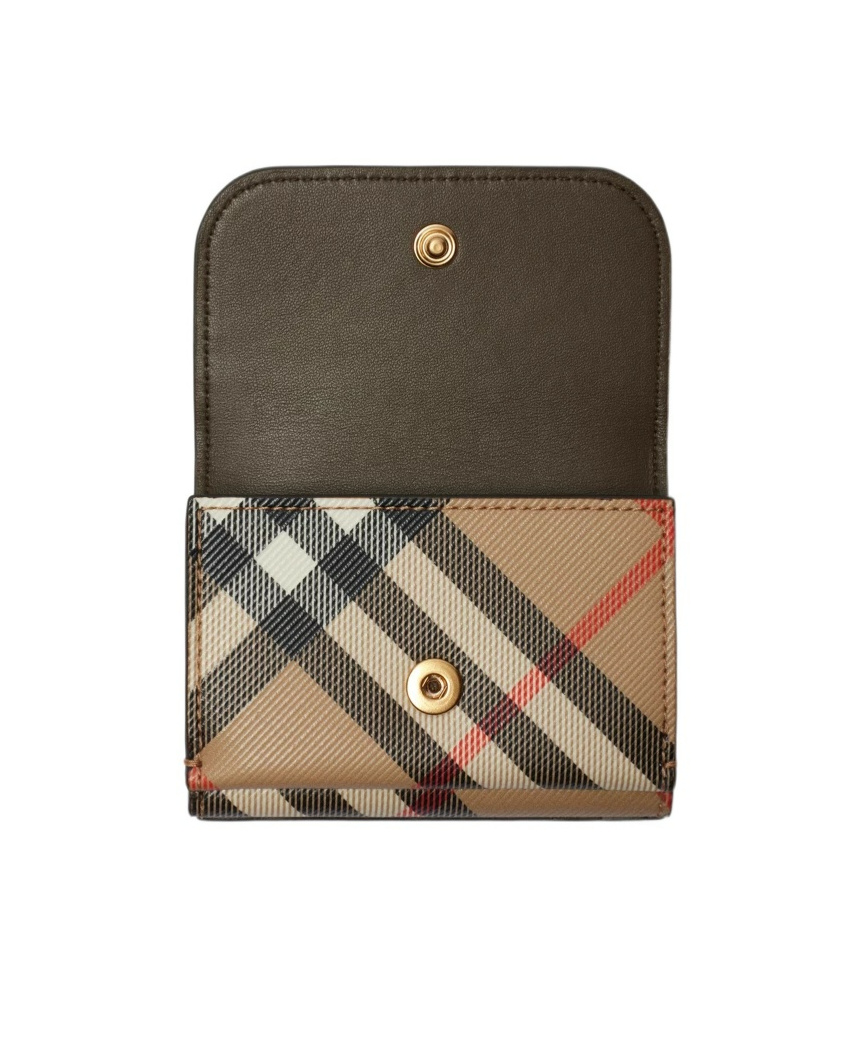 Burberry Vintage-check Wallet In Multicolor