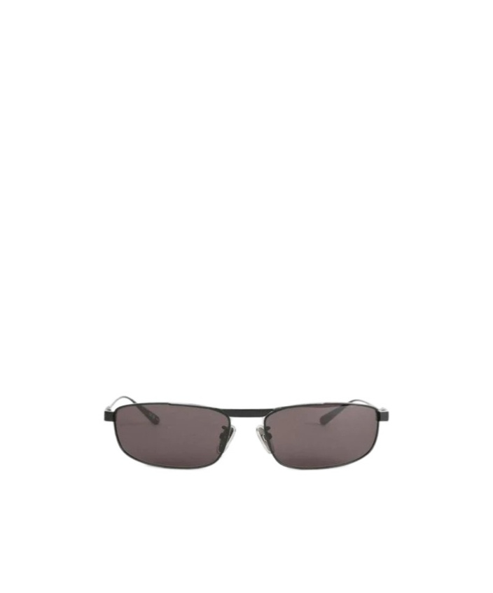 Balenciaga Rectangular Frame Sunglasses In Brown