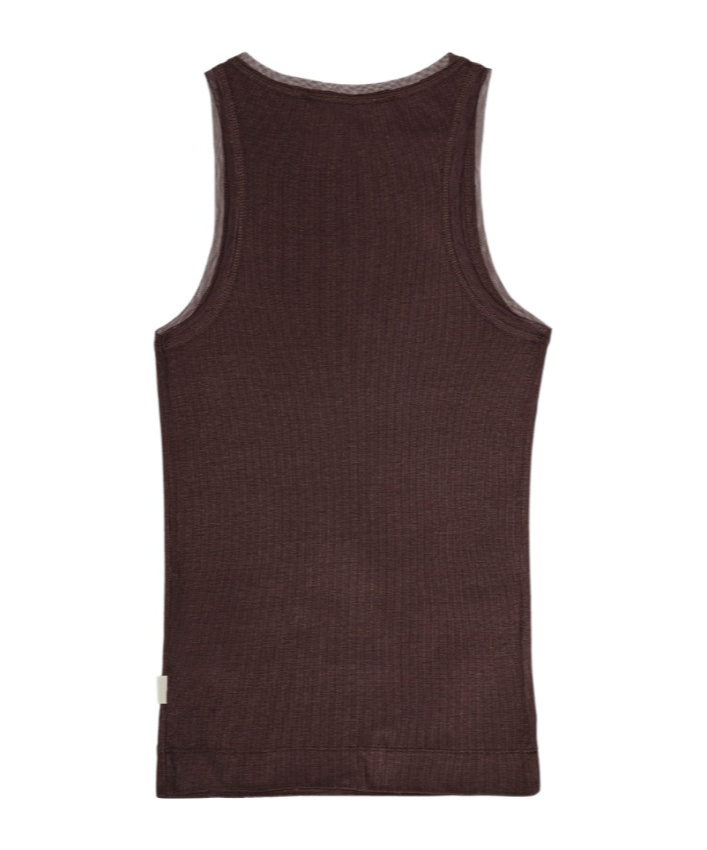 Remain Birger Christensen Mesh-edge Tank Top
