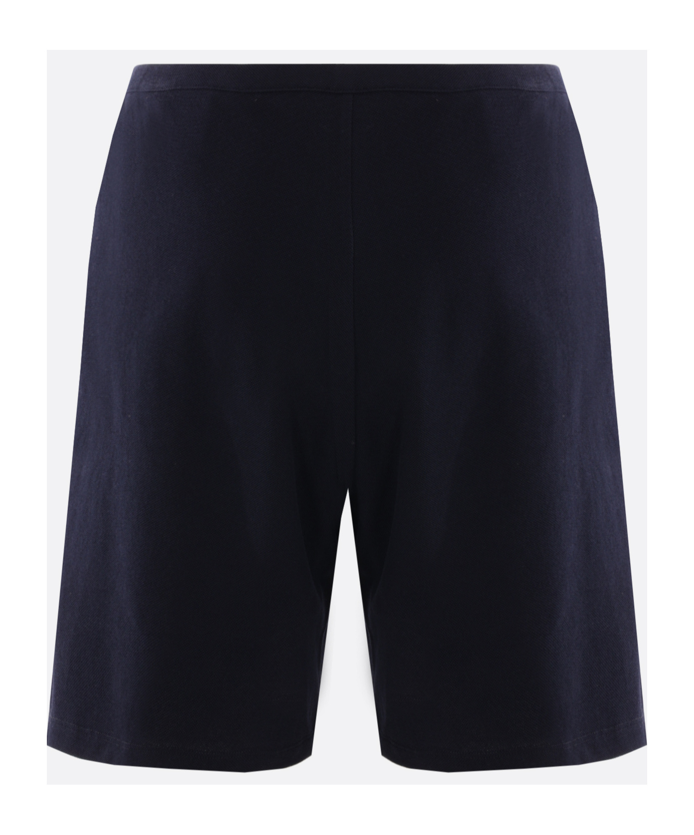 MIU MIU EMBROIDERED PIQUÉ SHORTS