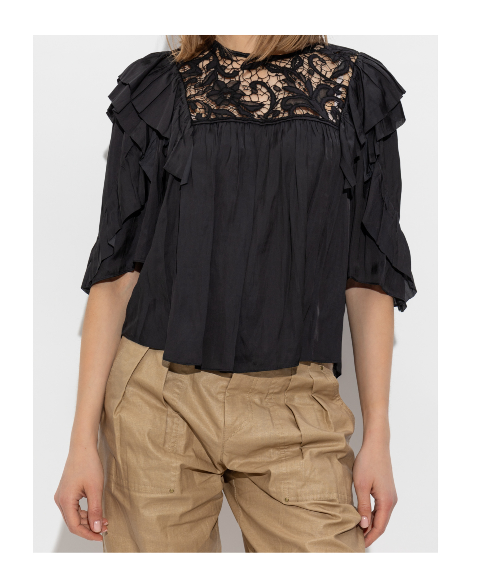 Isabel Marant Short-sleeved T-shirt In Black