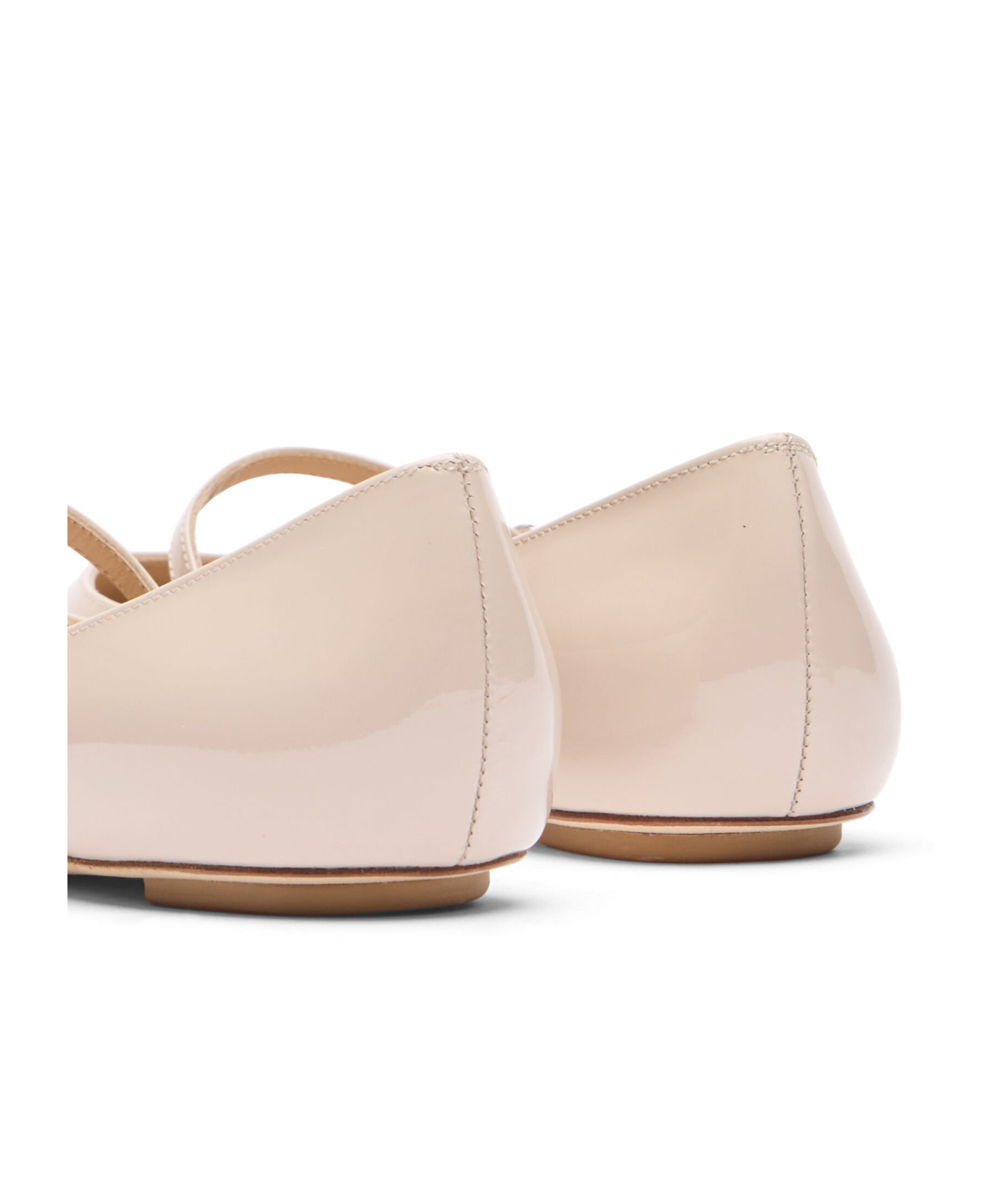 Stuart Weitzman Emilia Ballet Flats In Nude