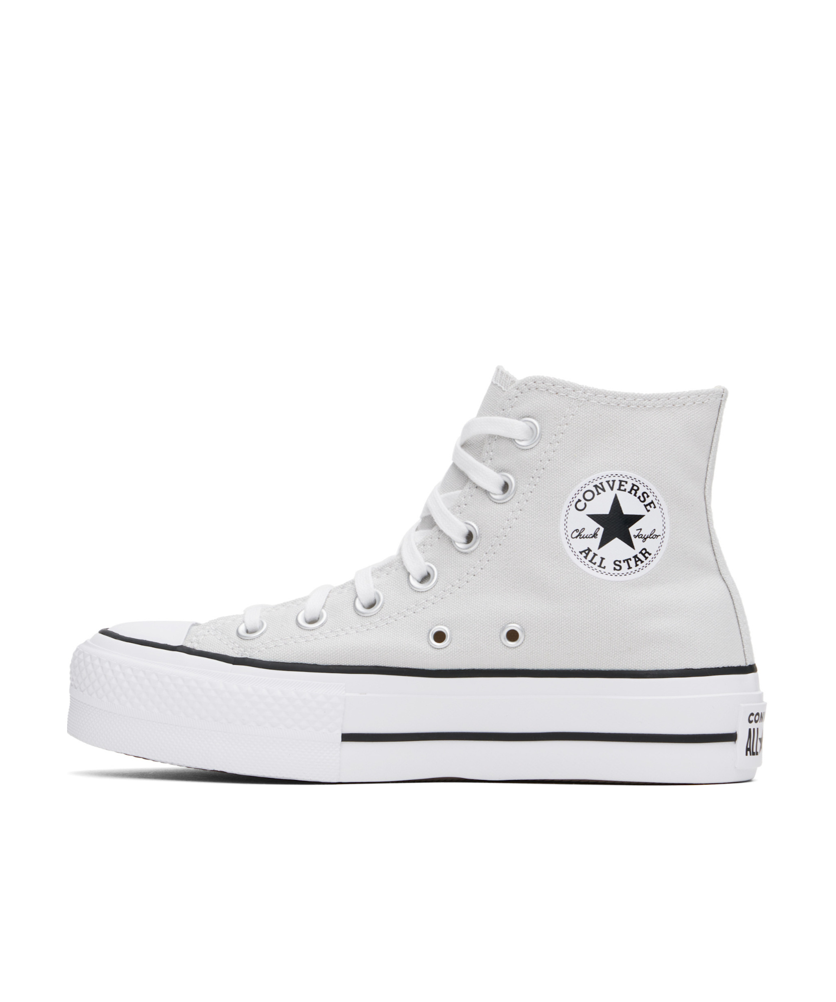 Converse White Chuck Taylor All Star Lift Platform High Sneakers In White