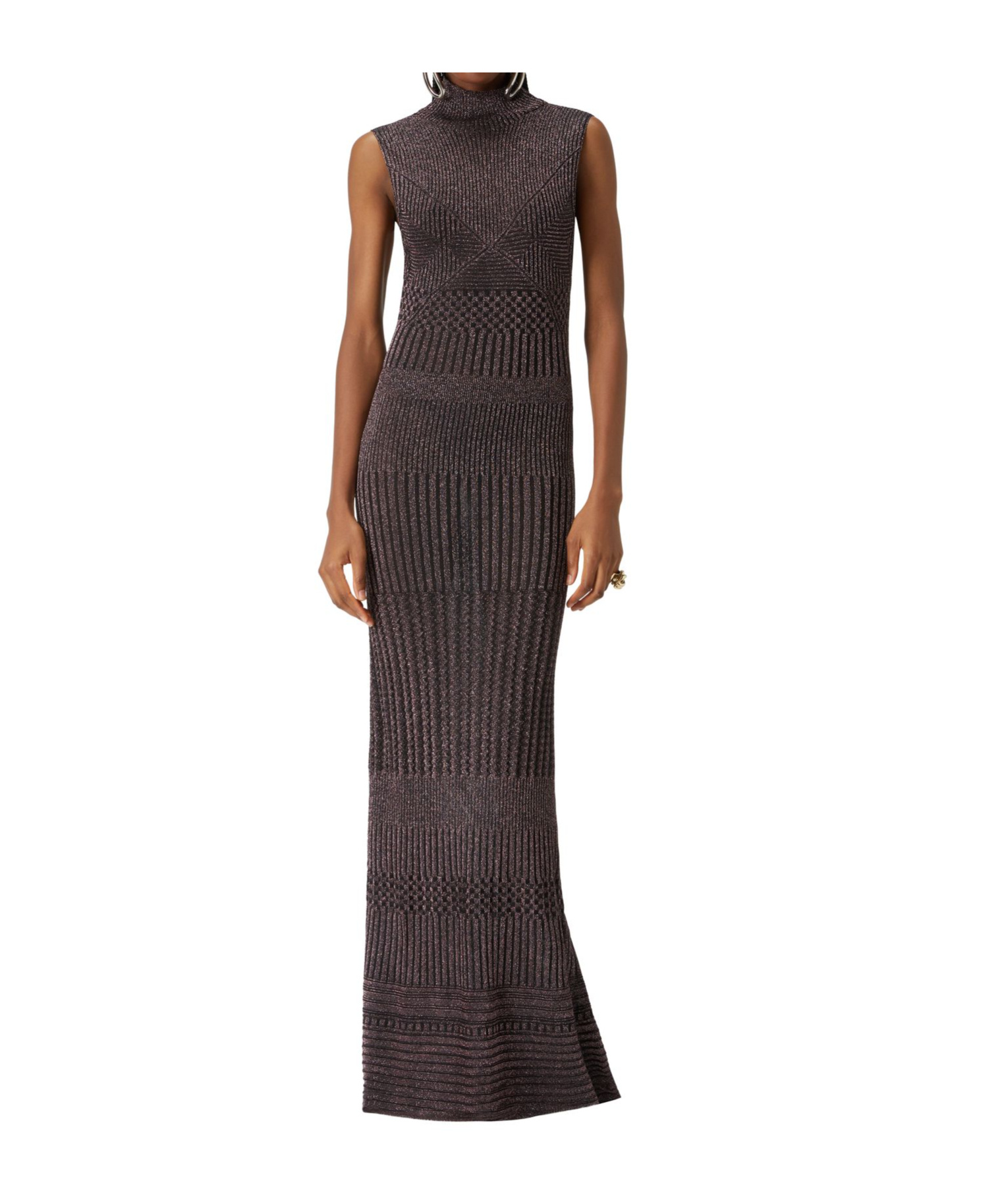 Missoni Sleeveless Dress In Black