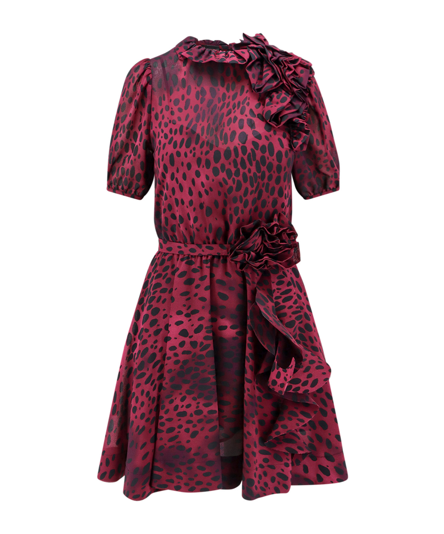 Pinko Dress Woman Color Violet In Red