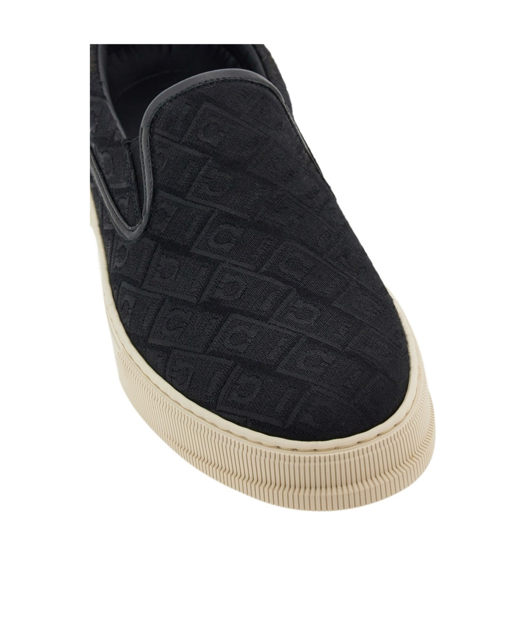 Ferragamo A Pair Of Sneakers In Black