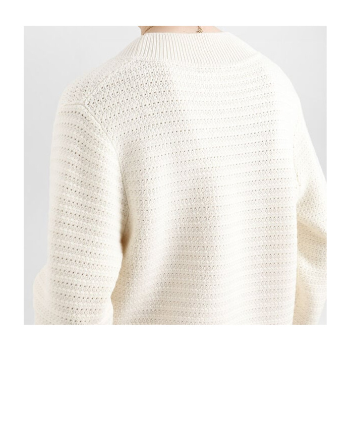Dolce & Gabbana Wool V-neck Sweater With Dg Embroidery In White