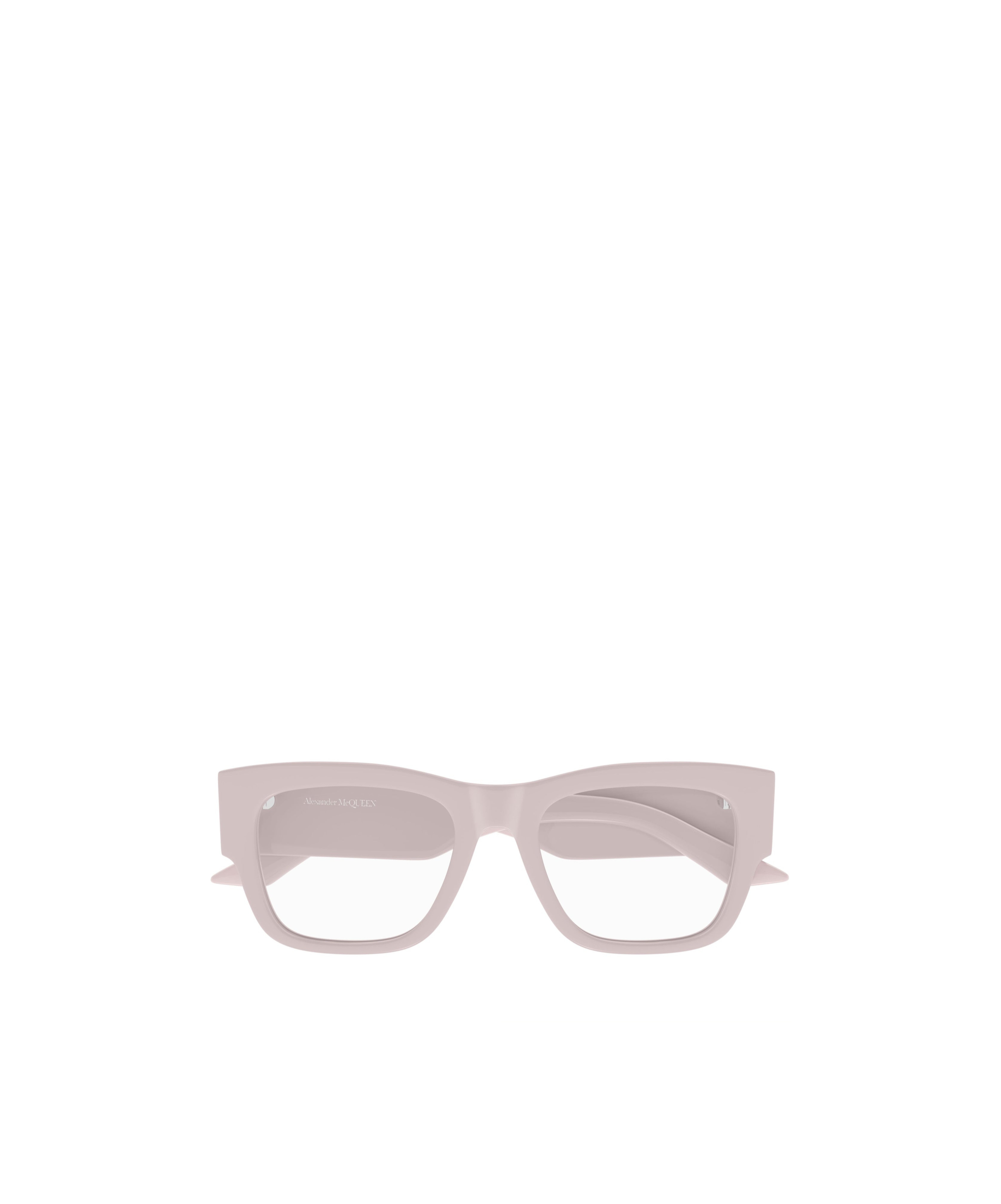 Alexander Mcqueen Rectangular Flat Mirror In Pink