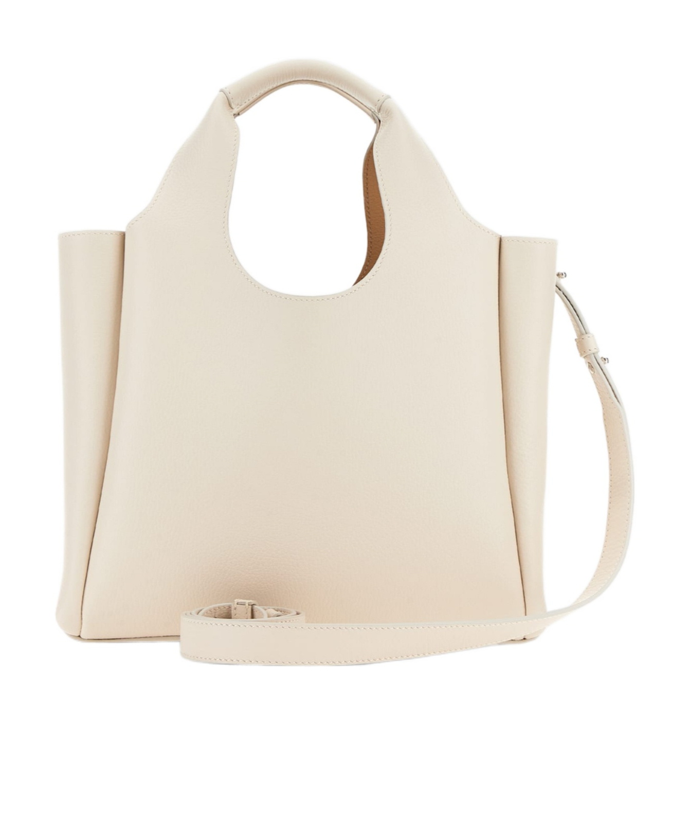 Hogan Shopping Bag "h" Small In White