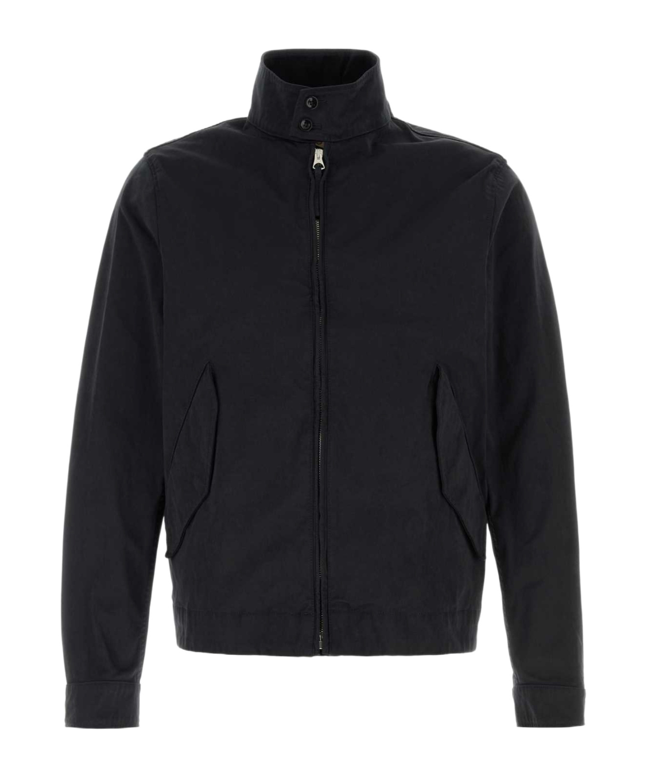 Ten C Slate Polyester Fly Jacket In Black