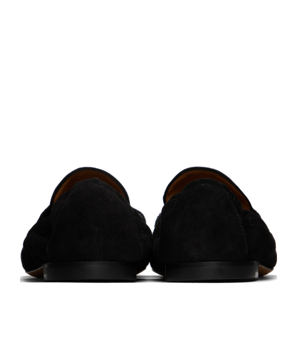 Isabel Marant Black Iseri Loafers In Black