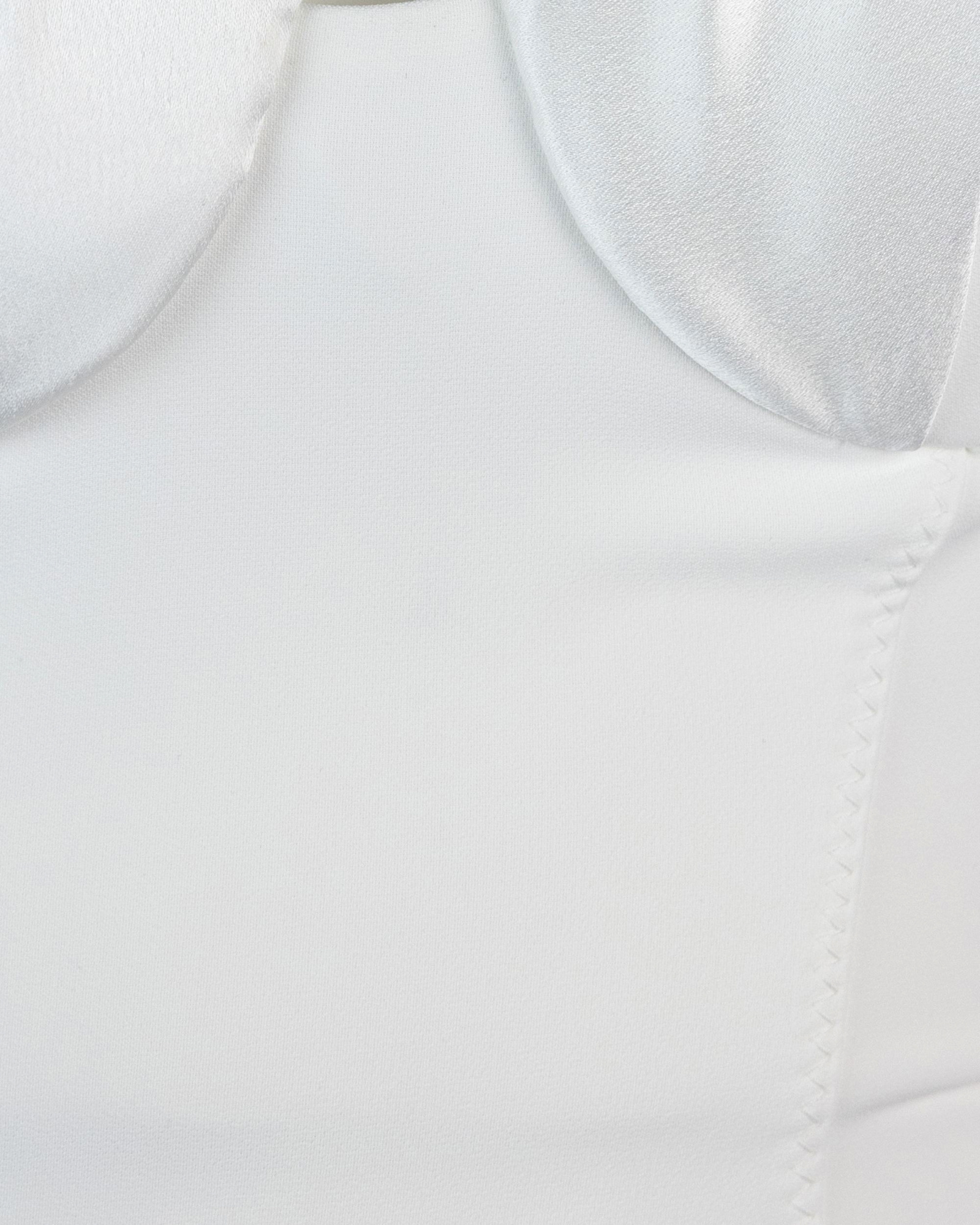 Elisabetta Franchi Bustier Midi Dress In White