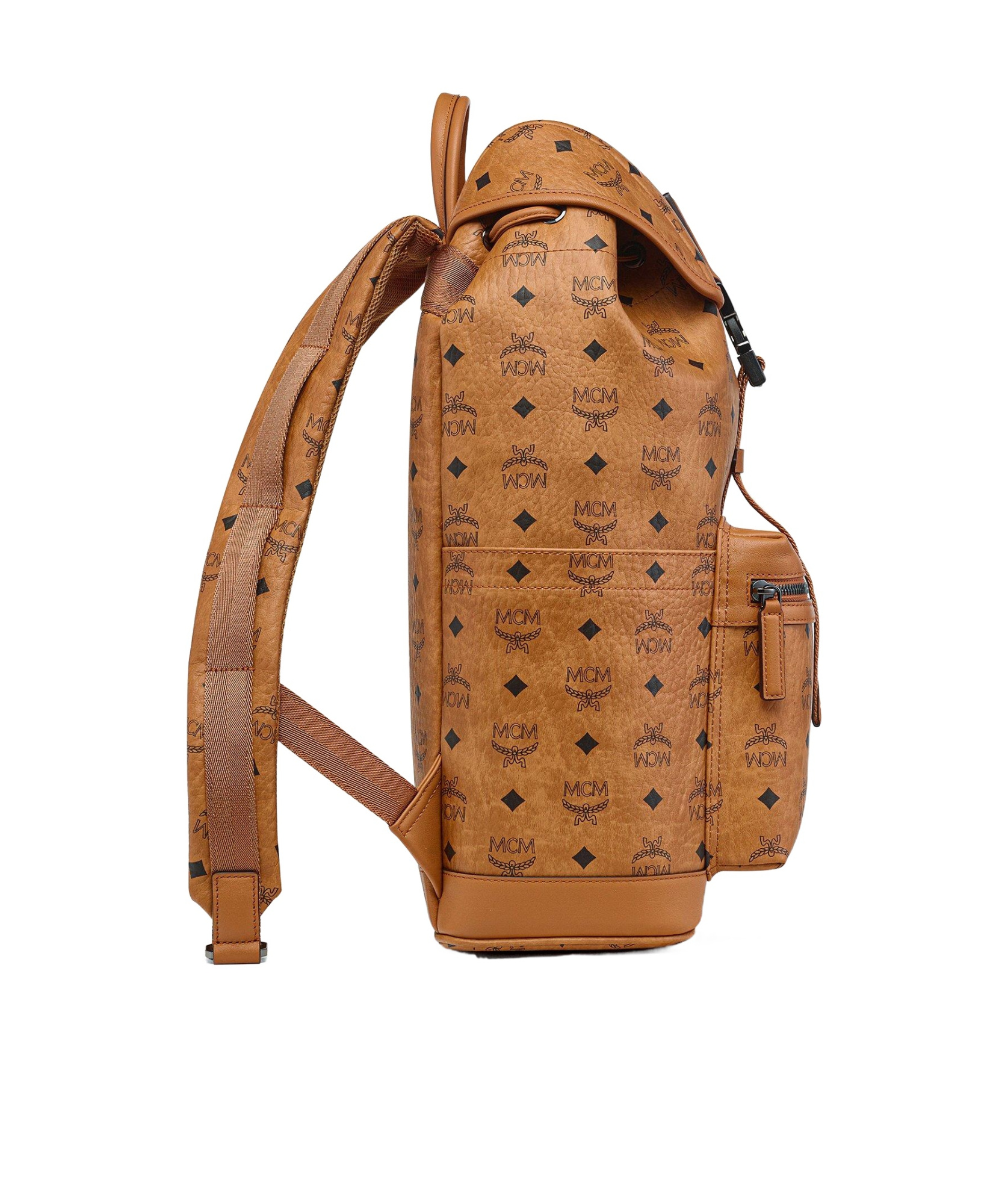 Mcm Brandenburg Backpack In Brown