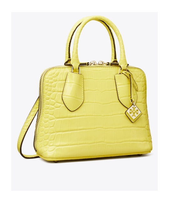 Tory Burch Mini Swing Top-handle Bag In Yellow