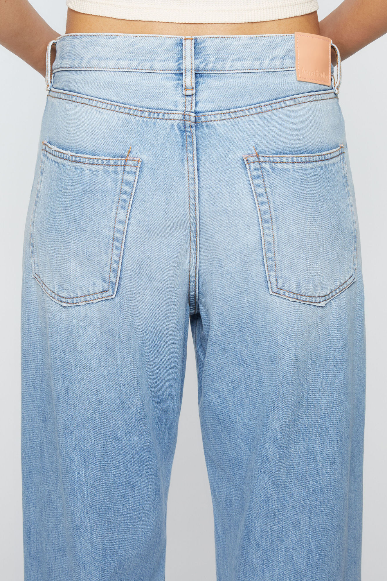 Acne Studios Acne Trousers Blue In Blue