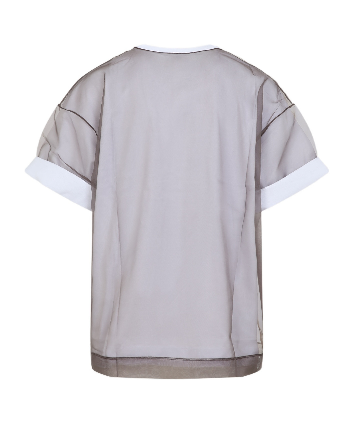 Dries Van Noten Short-sleeved T-shirt In Gray