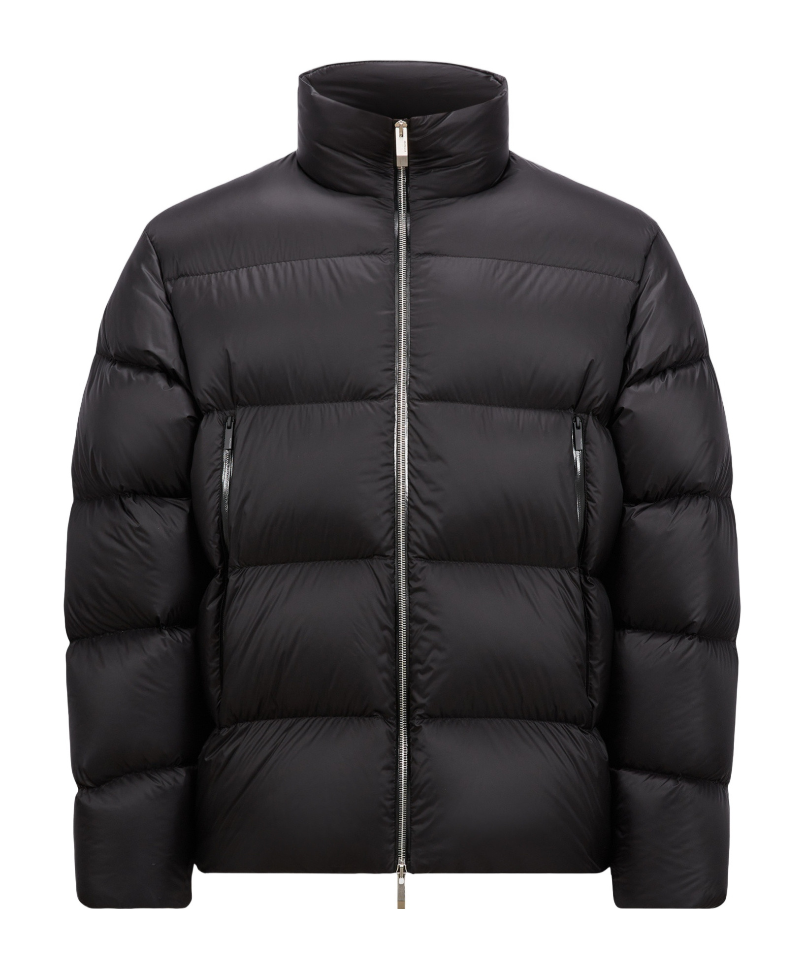 Shop Moncler Tarn Short Down Jacket In Black